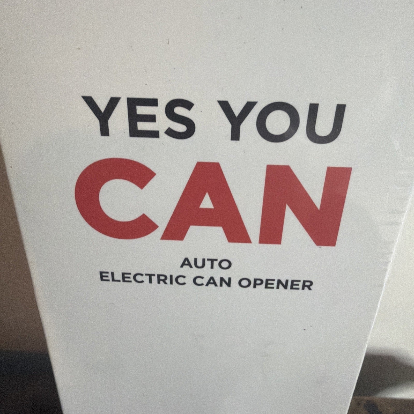 Kitchen Mama Yes You Can One-Touch Electric Can Opener, White