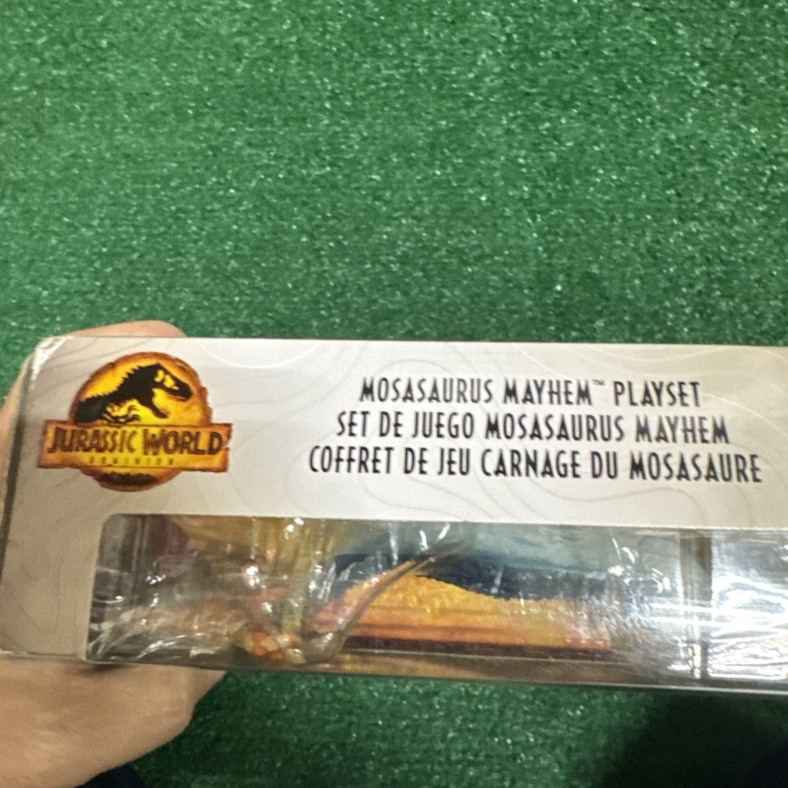 Mattel Jurassic World Dominion Minis Mosasaurus Mayhem Playset