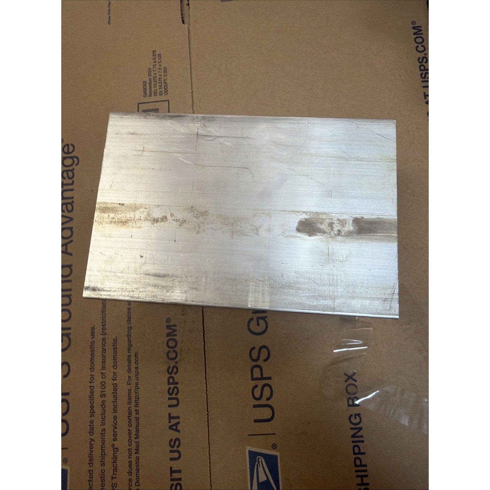 Aluminum Block Billet 6” x 4” x 3” – 7.2 lb Solid Machining Stock