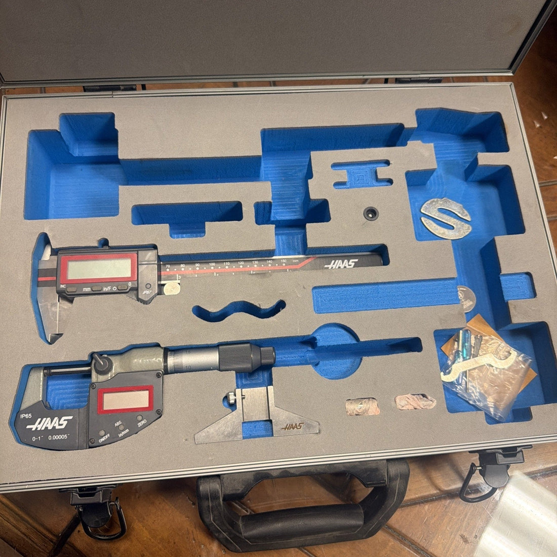 Haas Digital Micrometer & Caliper Tool Set Incomplete Parts