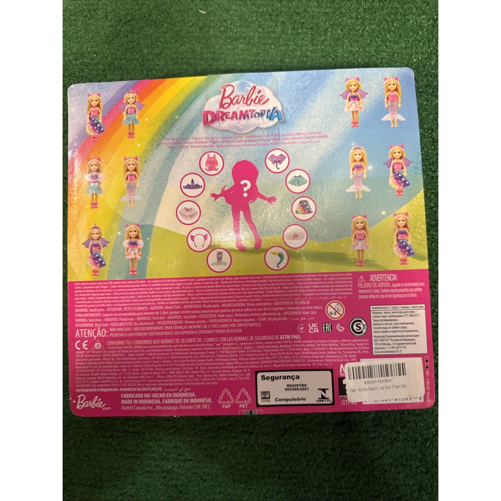 Barbie Dreamtopia Chelsea Doll Dress-Up Set (Mermaid & Princess)