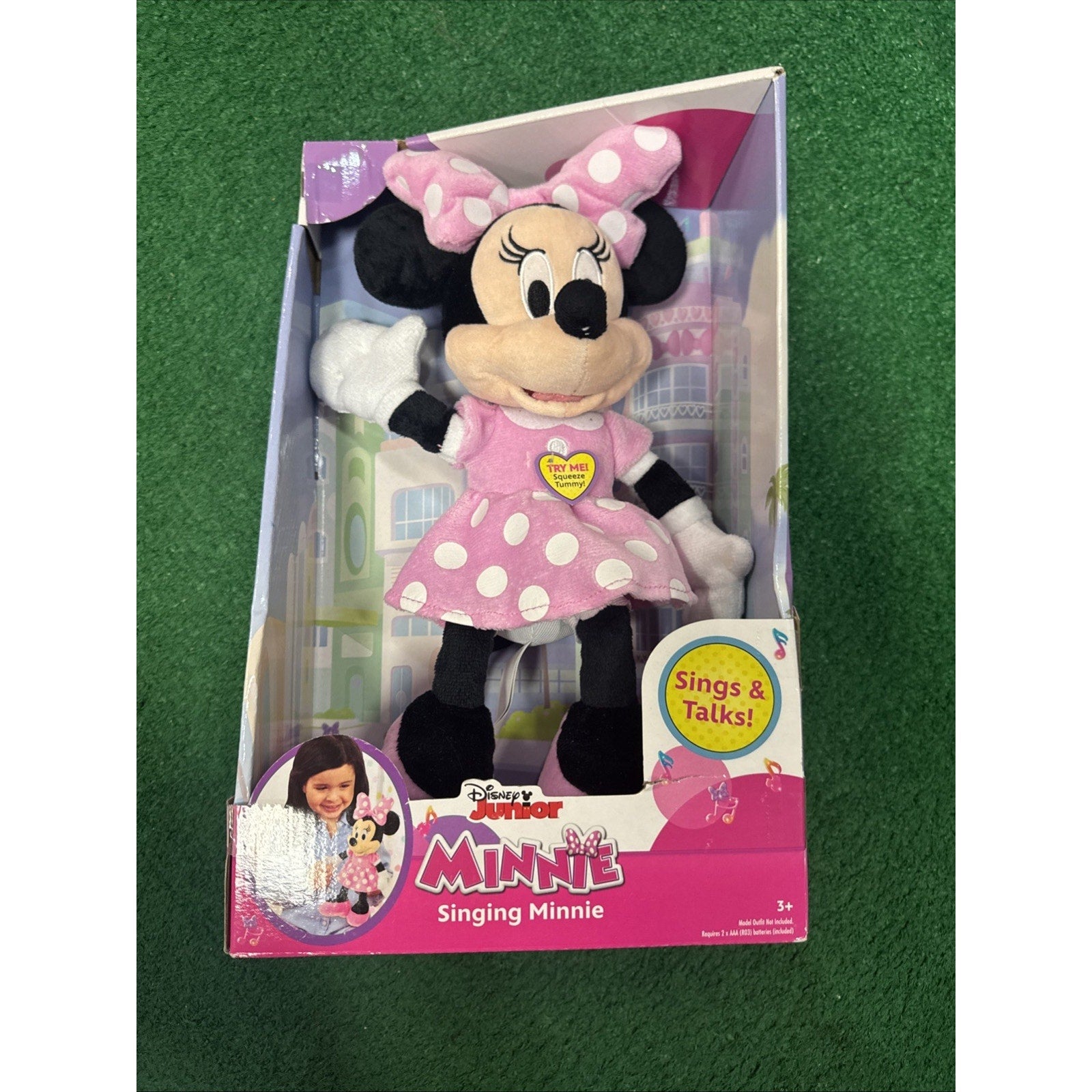 Plush - Disney - Minnie Mouse - Happy Helpers 12" Singing Doll