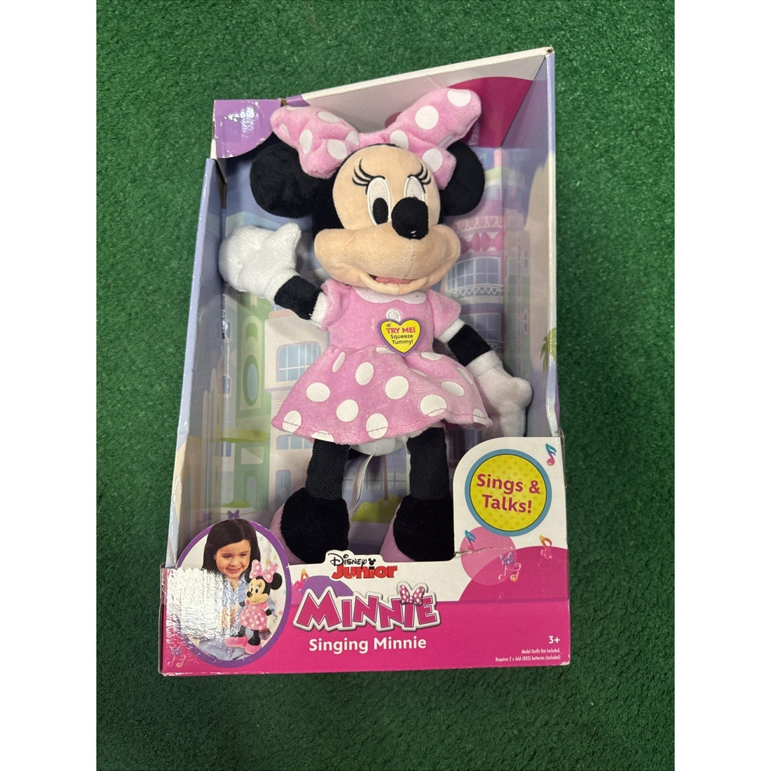 Plush - Disney - Minnie Mouse - Happy Helpers 12" Singing Doll