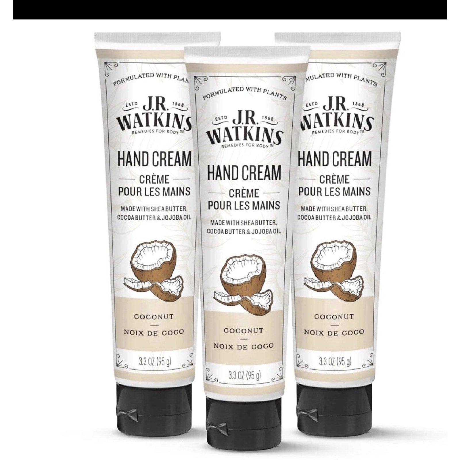 Natural Moisturizing Hand Cream with Shea Butter (10-Pack)