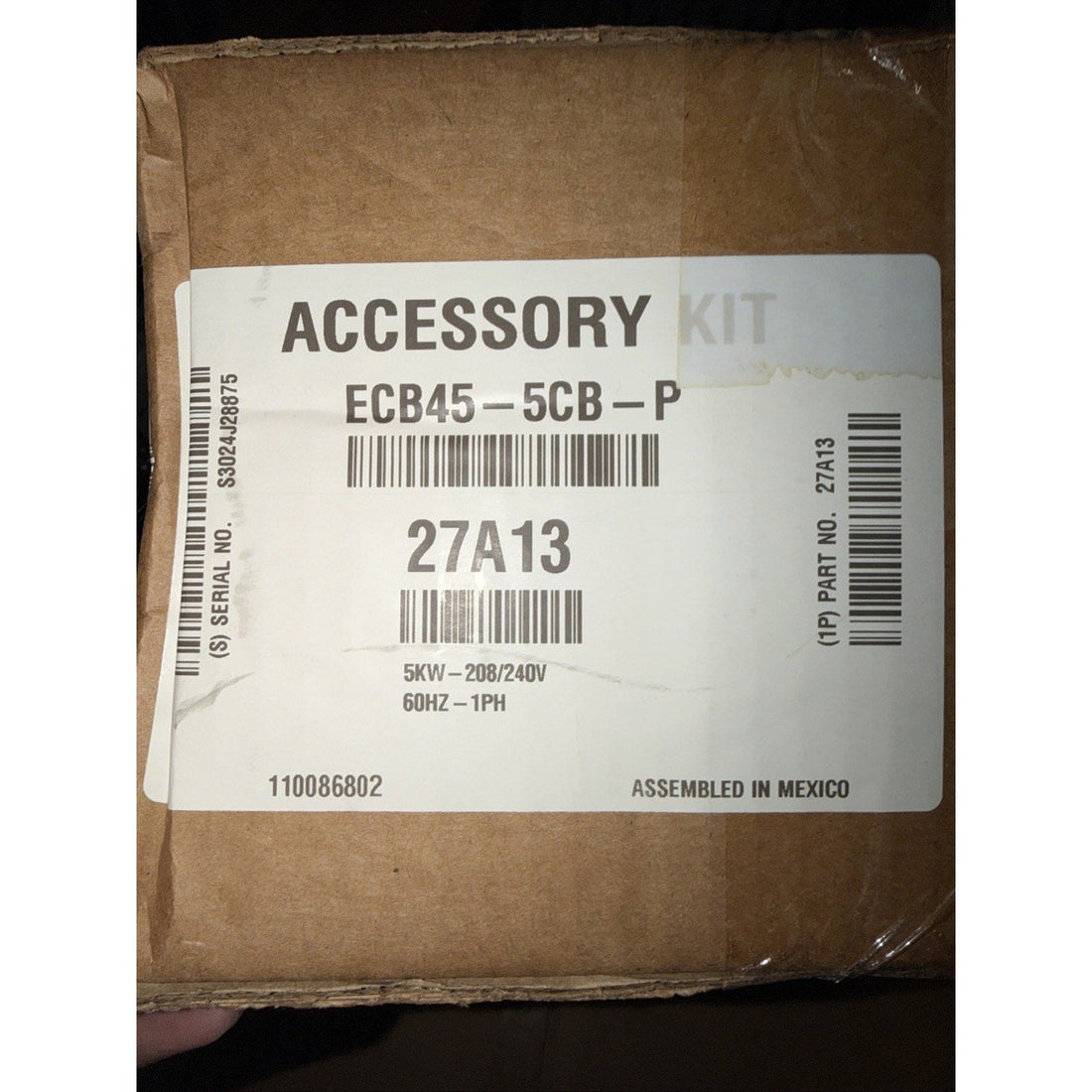 Lennox ECB45-5CB-P 5kW Electric Heat Kit with Circuit Breaker 208/230V