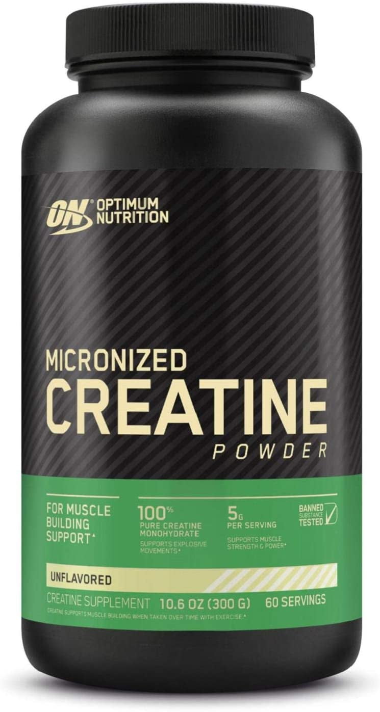 Optimum Nutrition Micronized Creatine Powder 60 Servings Unflavored BB 01/2027
