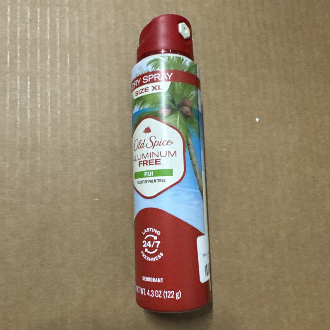 Old Spice Fiji Aluminum-Free Dry Spray Deodorant, XL, 4.3 oz