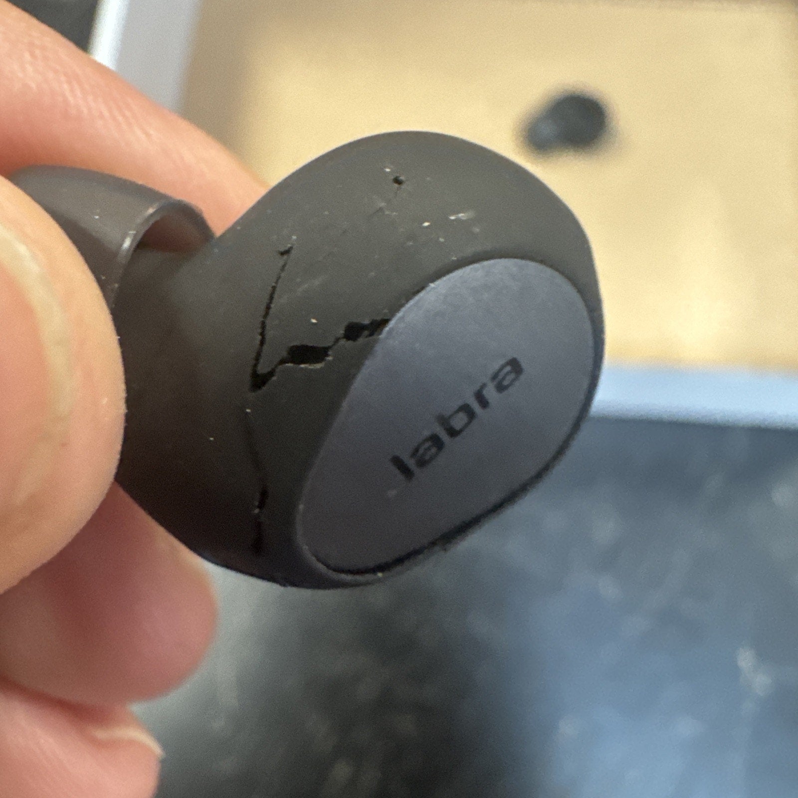 Jabra Elite 10 Titanium Black – L+R Earbuds + Charging Case – For Parts