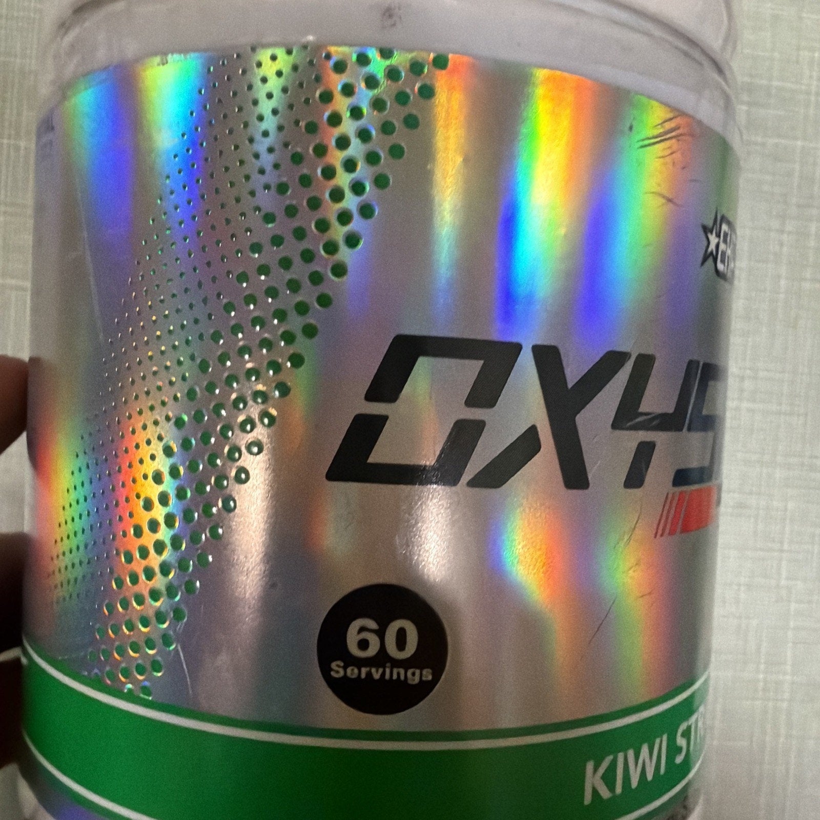 EHP Labs Oxyshred Pre-Workout Thermogenic Fat Burner 60 Servings Kiwi Strawberry