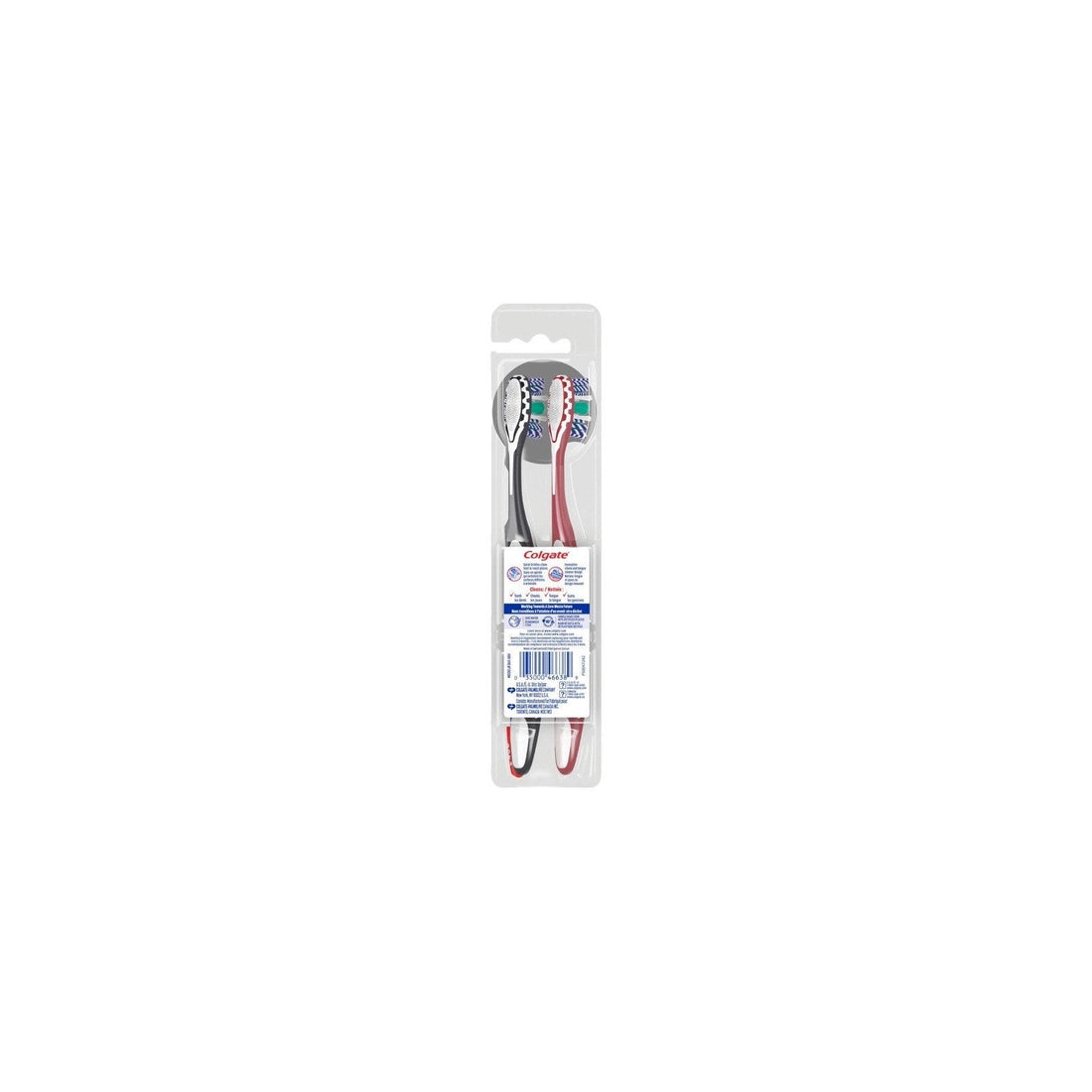 Colgate 360 Optic White Advanced Whitening Toothbrush, 2 Count