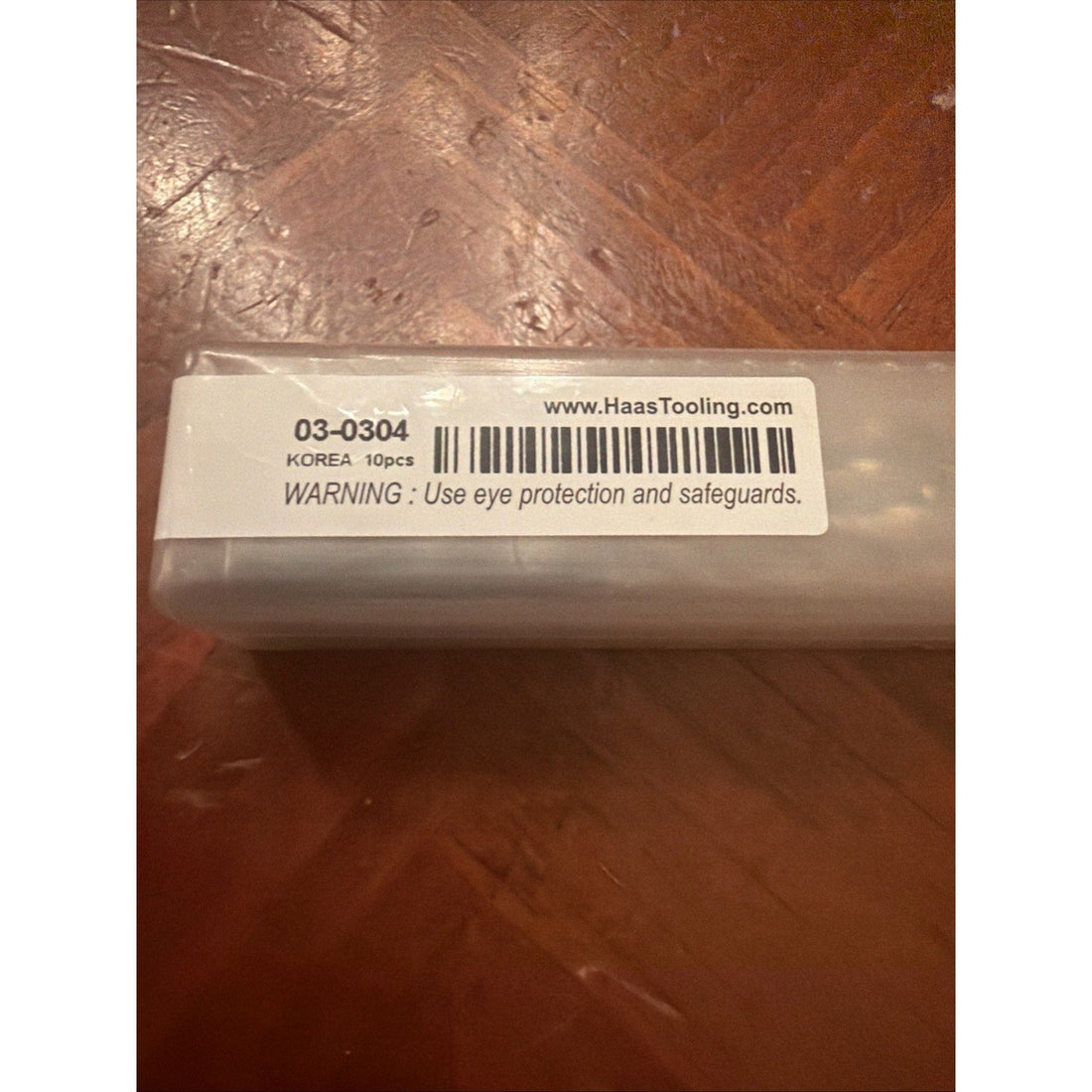 Haas 03-0304 Carbide End Mills 10pcs Set Made in Korea New