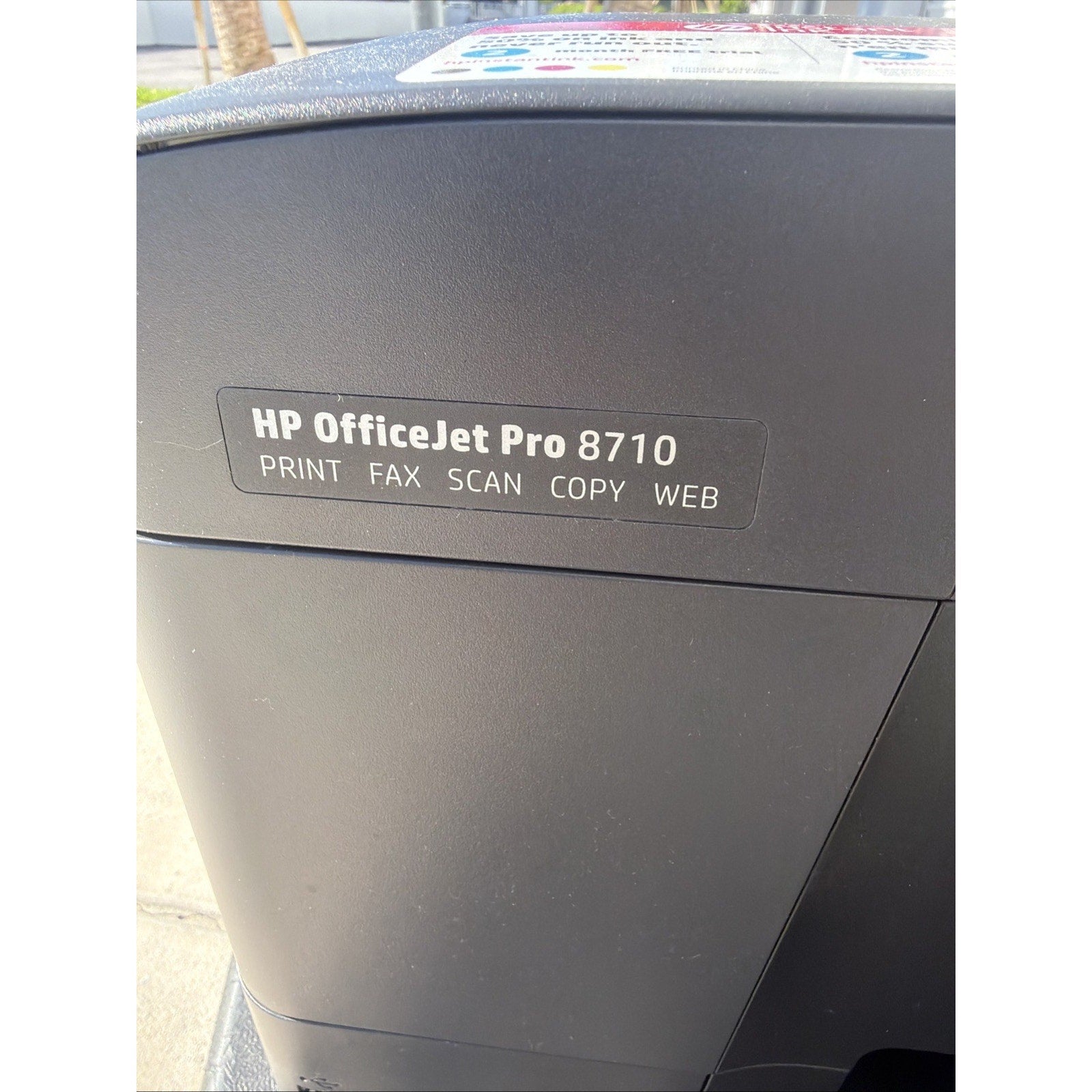 HP OfficeJet Pro 8710 All-in-One Wireless Printer (Needs Repair)