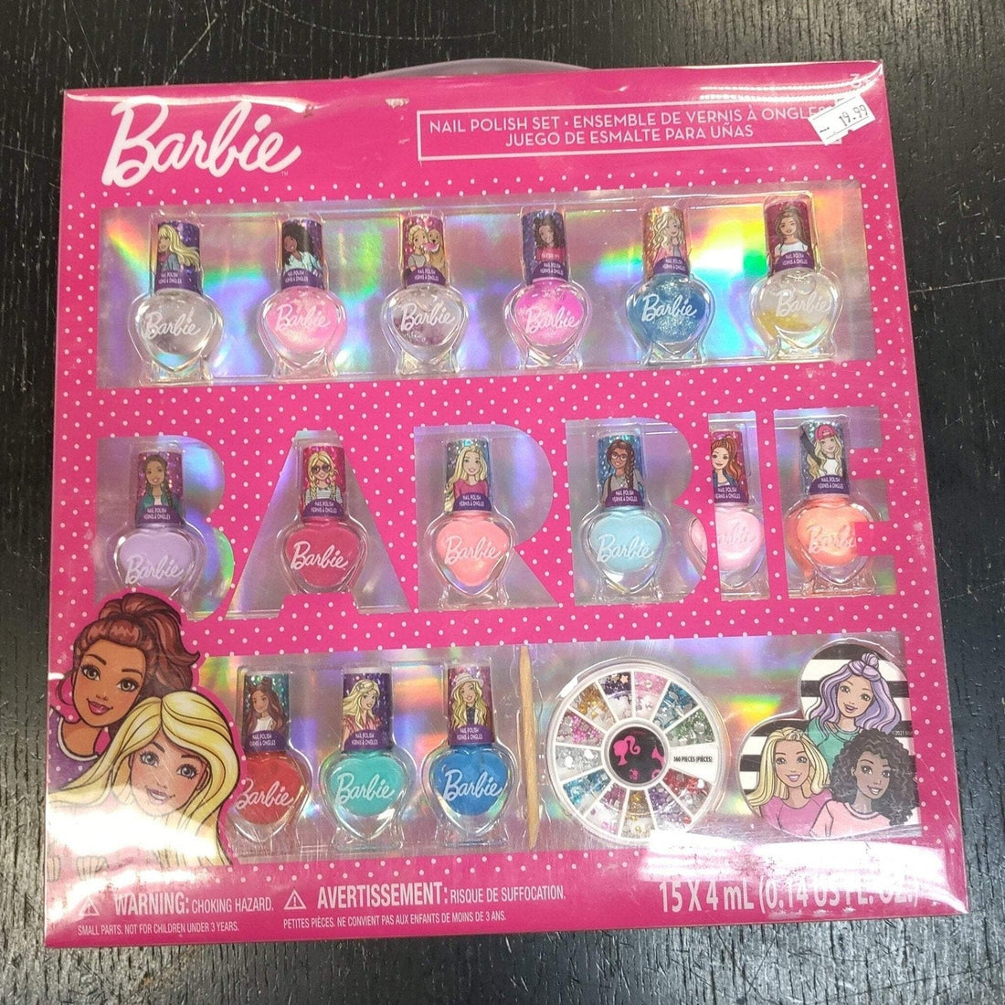 Barbie Nail Polish Set (Ages 3+)