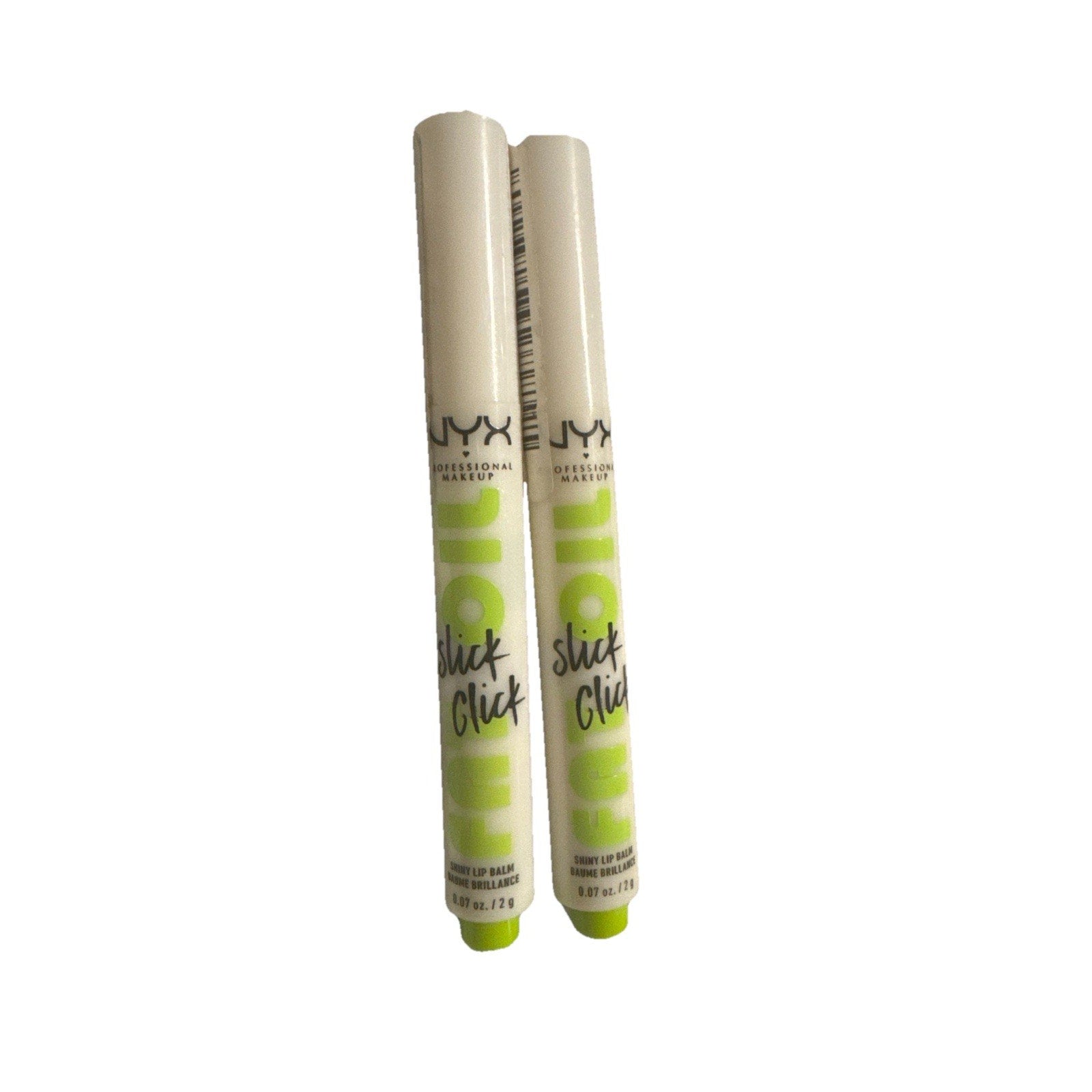 NYX Fat Oil Slick Click Vegan Lip Balm, Main Character (Clear)