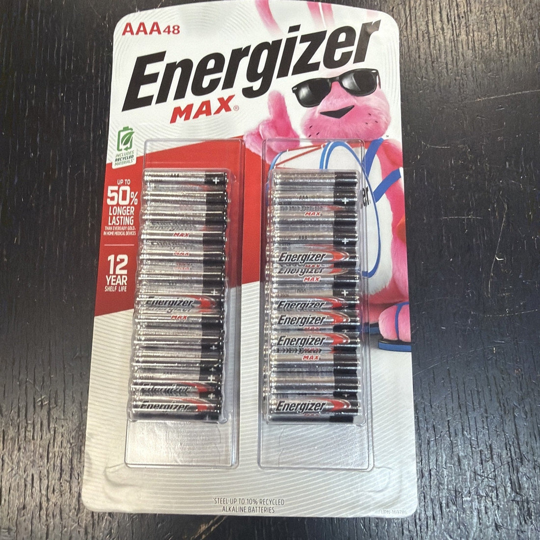 Energizer Max AAA Alkaline Batteries, 48 Count