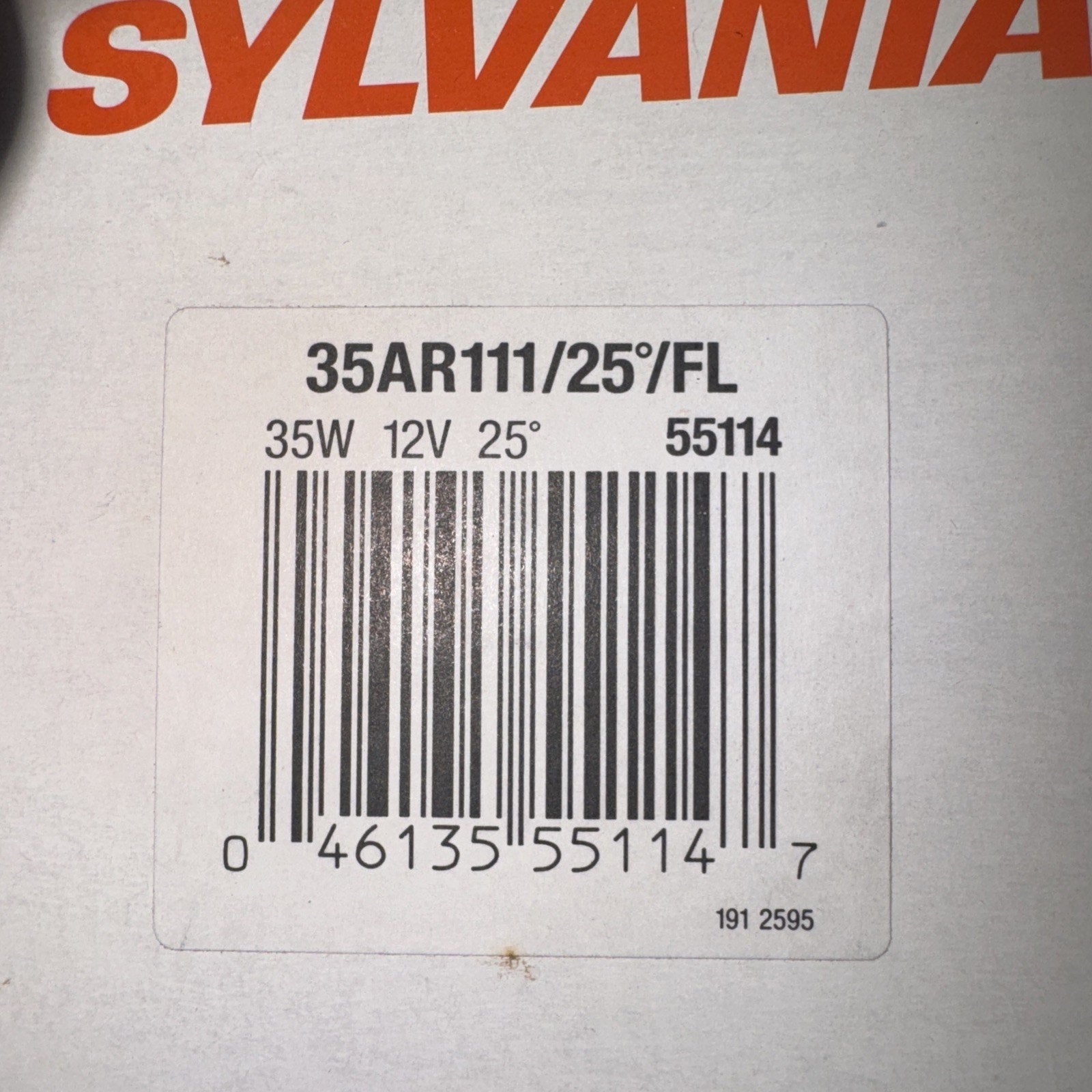Replacement Bulb for Osram Sylvania (046135541261), 35W 12V