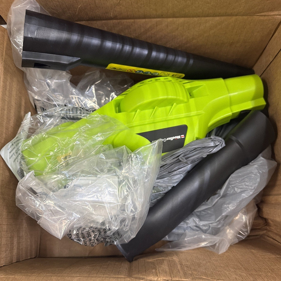Mueller UltraStorm Cordless Electric Leaf Blower, 140 MPH, 20V