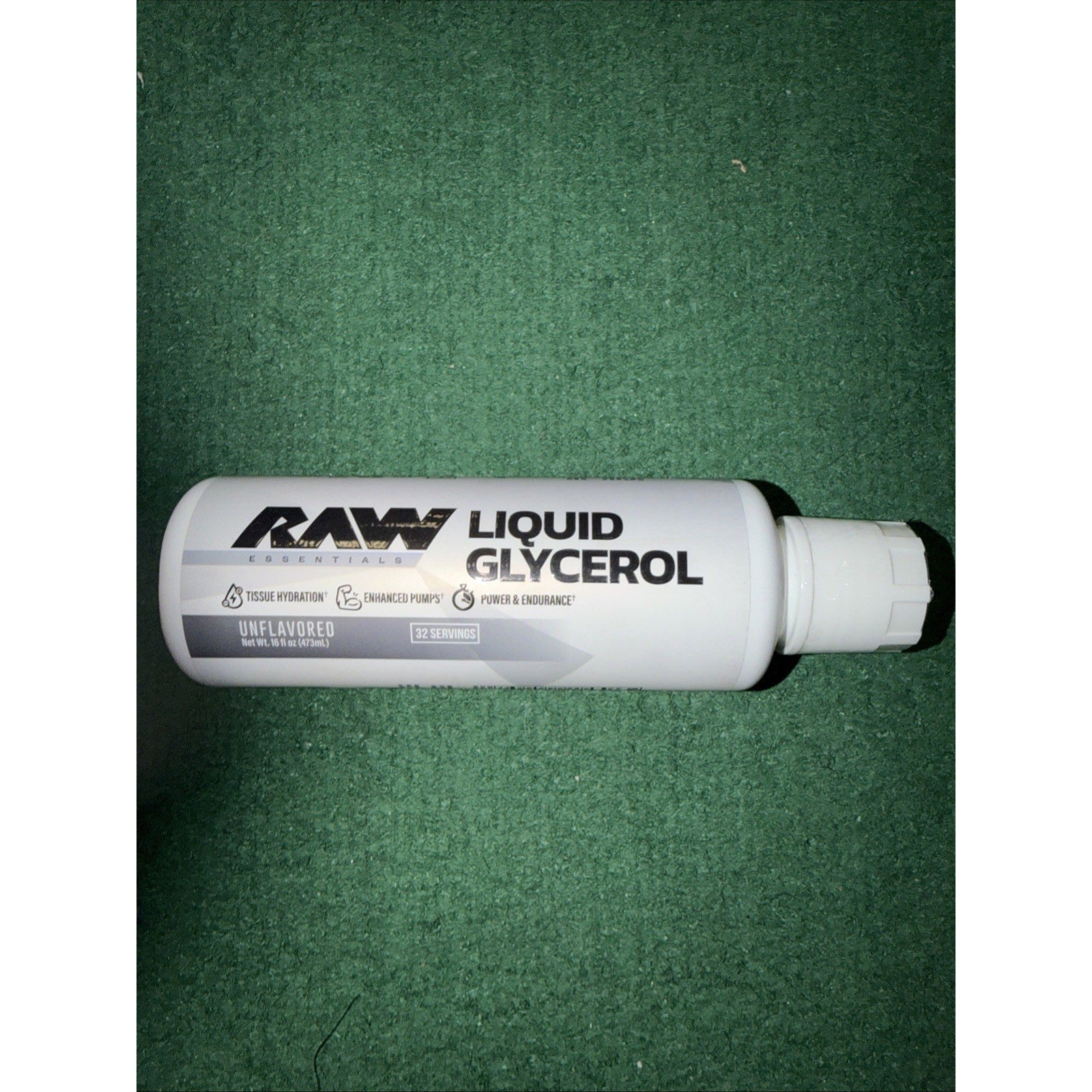 RAW Nutrition Essentials Liquid Glycerol for Power & Endurance, 2-Pack