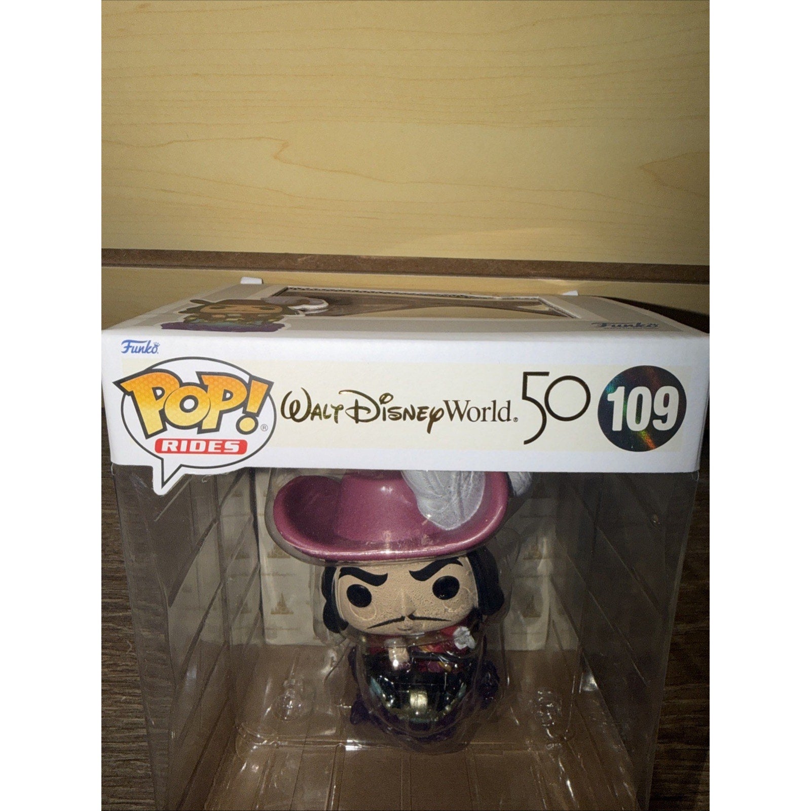 Funko POP! Ride: Walt Disney World 50th Anniversary - Captain Hook on Peter Pan