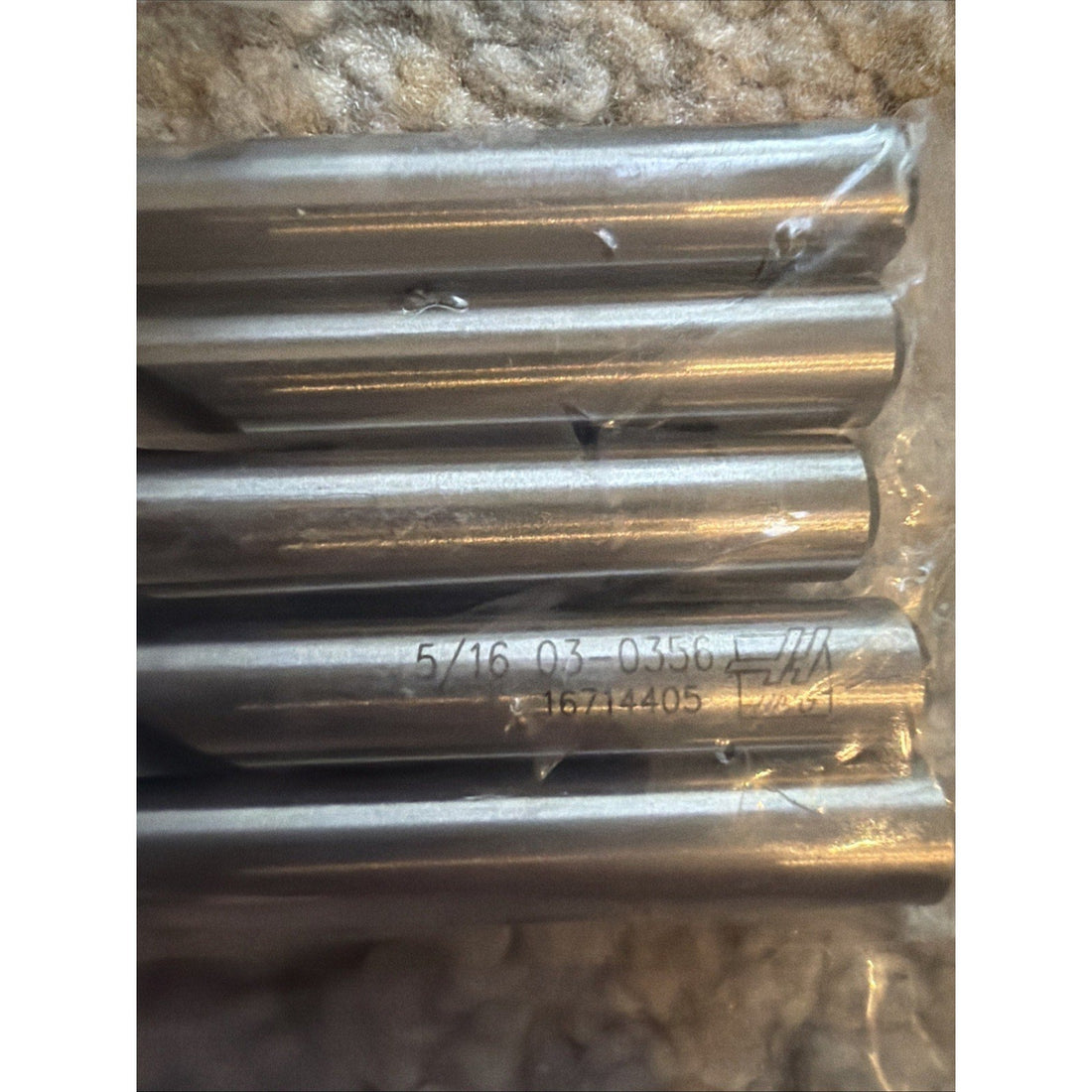 Haas Drill Bits 03-0356 TiN Coated Jobber Drills – Set of 5