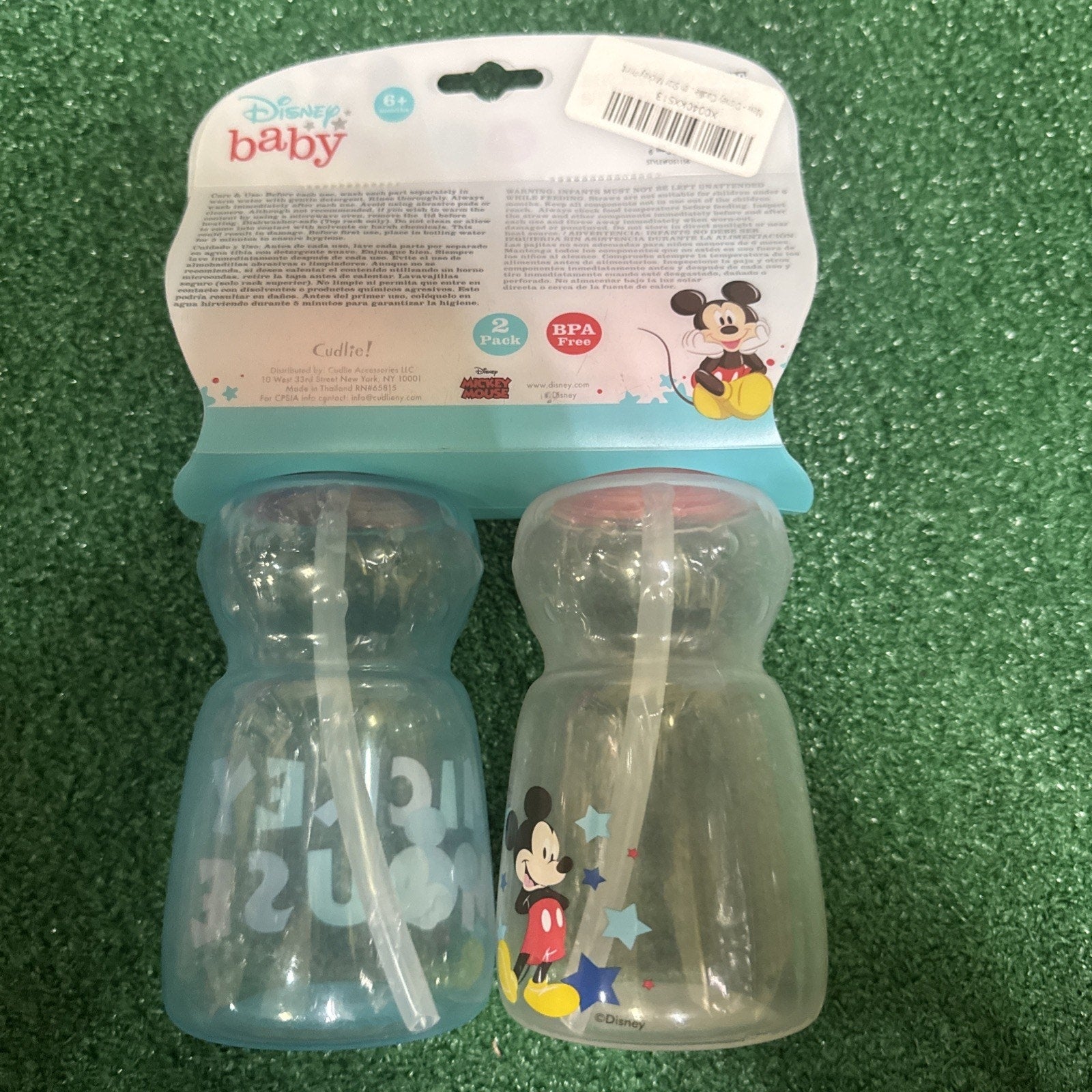 Disney Baby Mickey Mouse Sippy Cup 10 oz 2 Pack