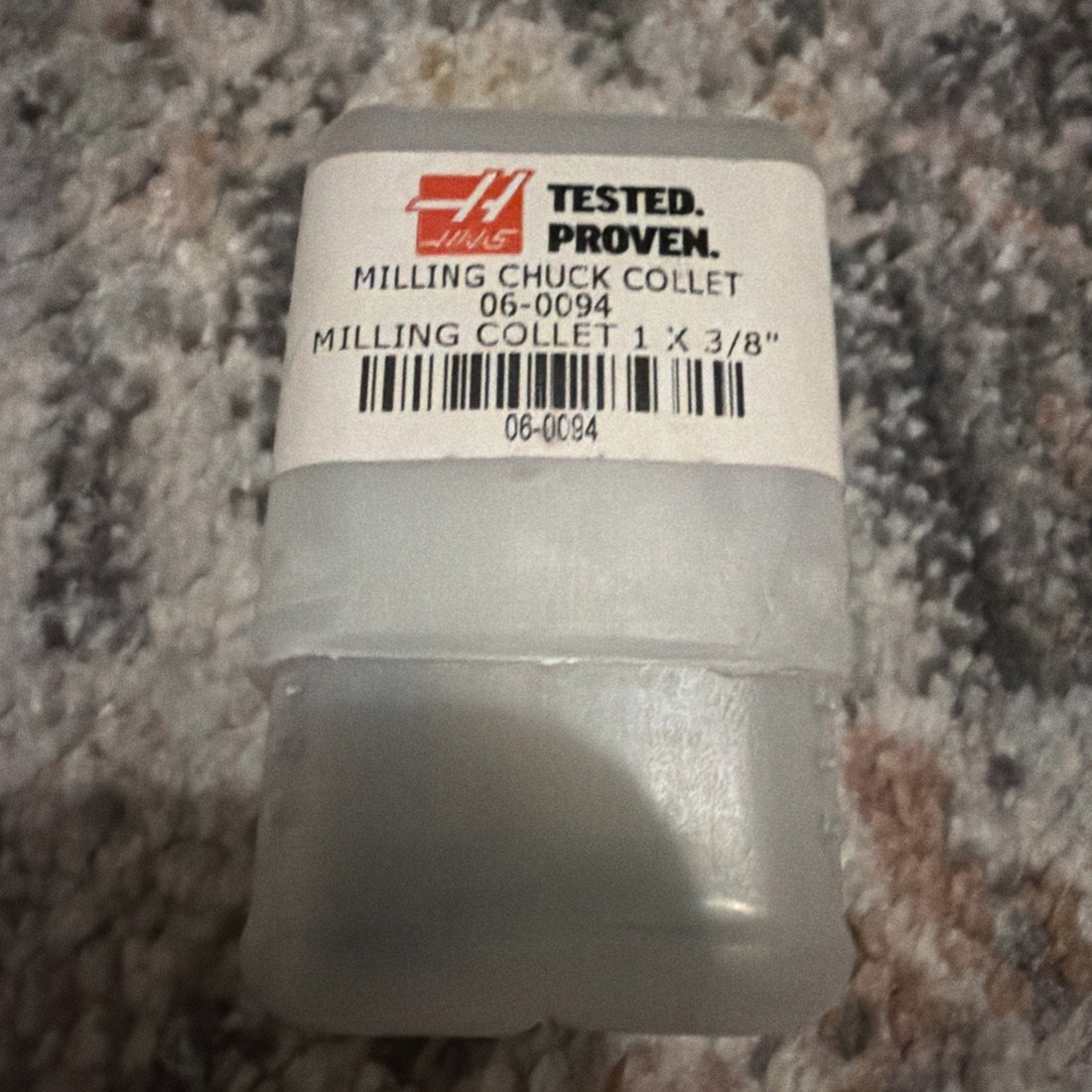 Haas 06-0094 Milling Chuck Collet 1” x 3/8” New OEM