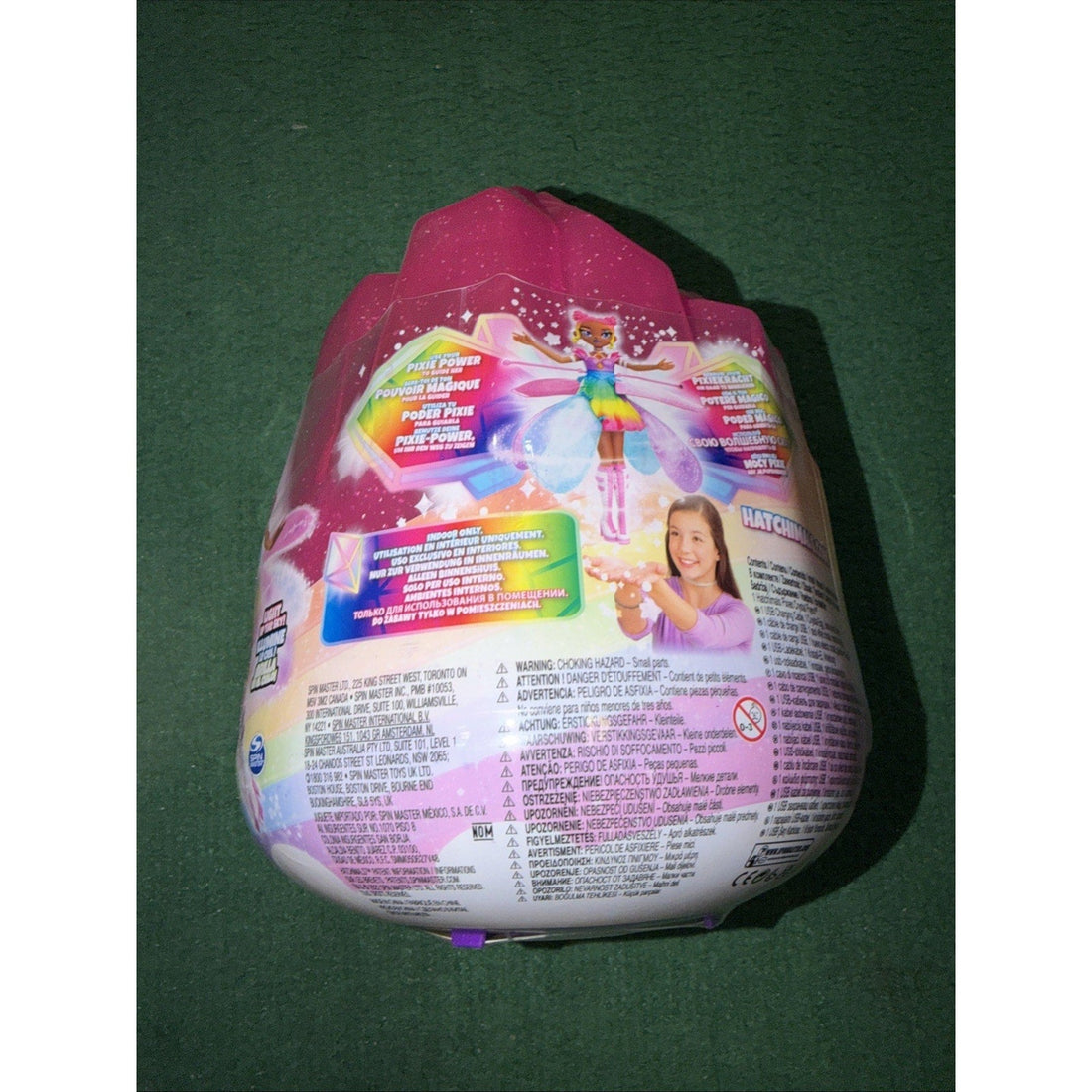 Hatchimals Pixies Crystal Flyers Rainbow Glitter Idol Magical Flying Doll Lights