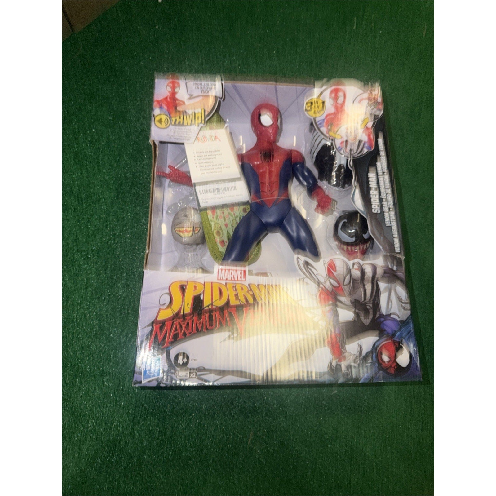 Marvel Spider-Man Maximum Venom 12-Inch Figure with Sound