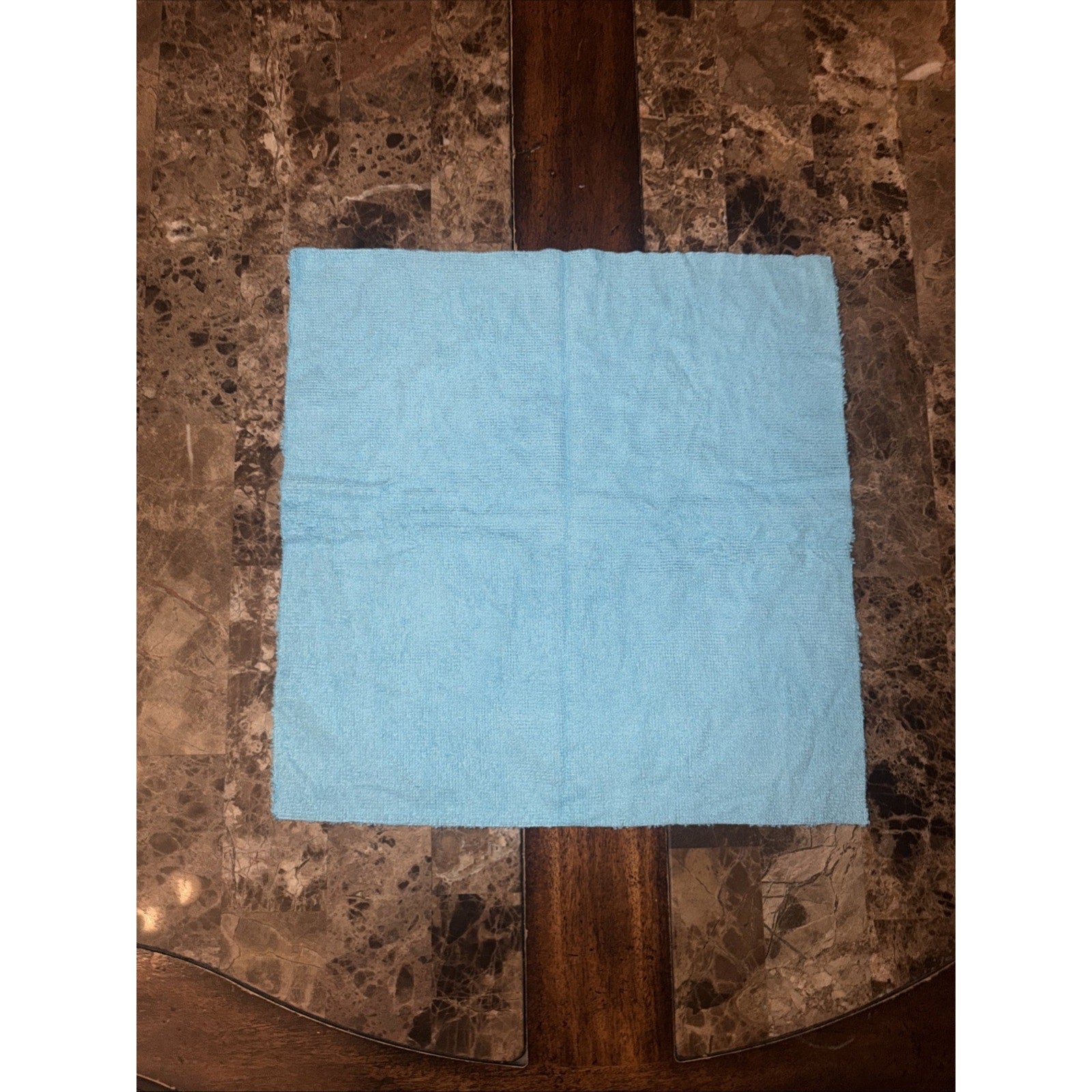 Microfiber Cleaning Towels 12 Pack 14x14 Blue Reusable Streak Free Cloths Lot