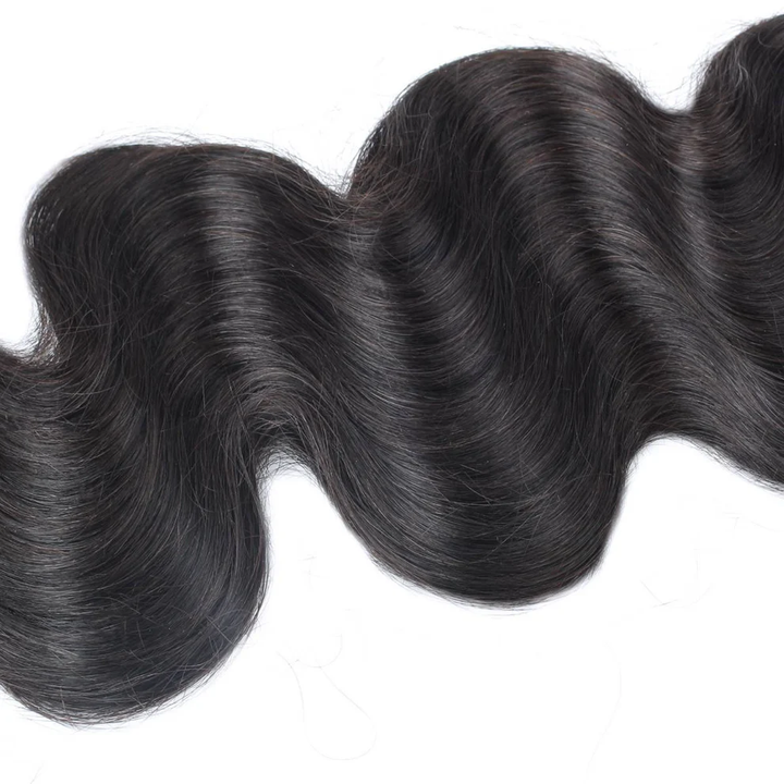 Jet Black Body Wave 100% Human Hair Bundles