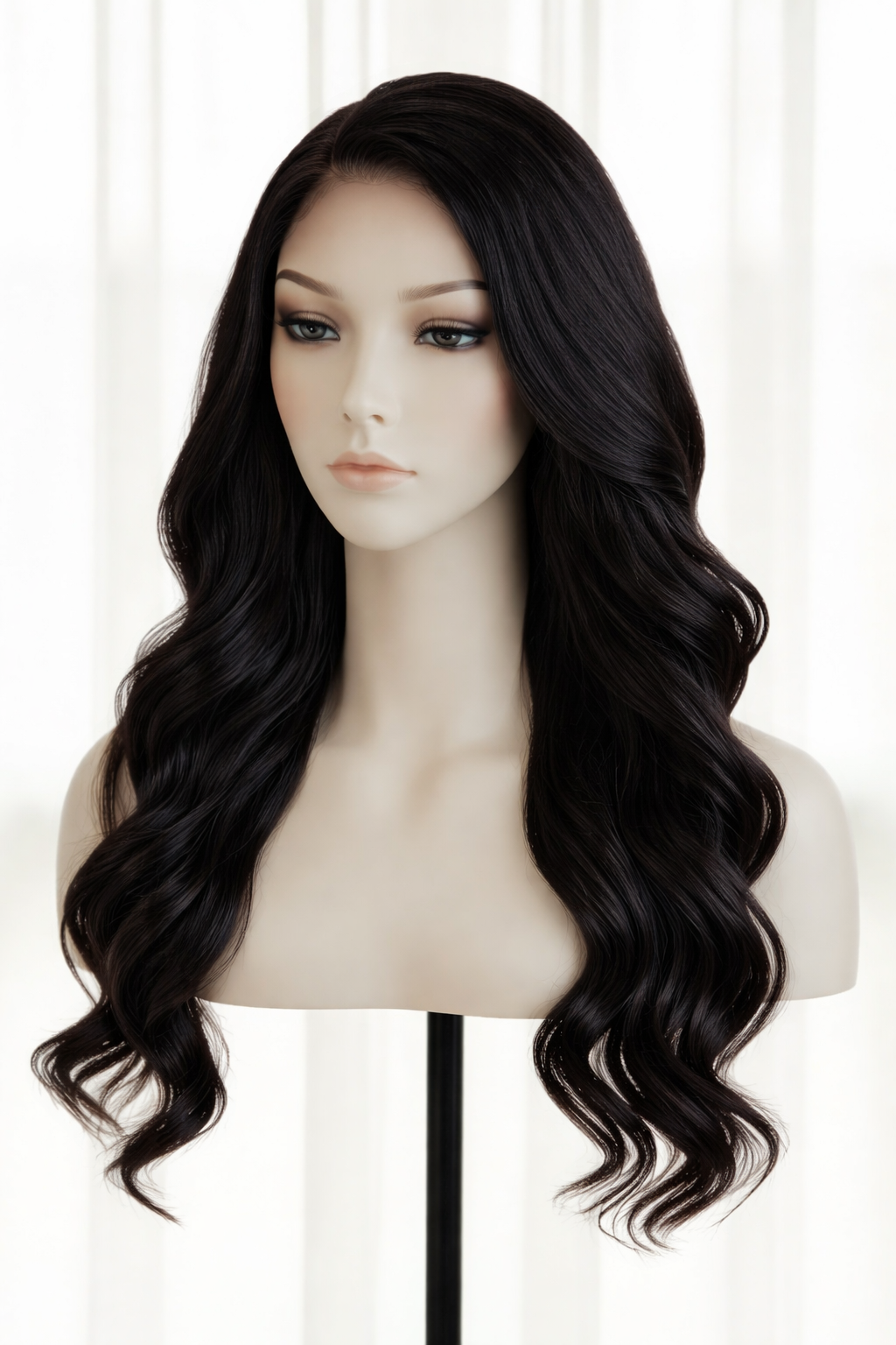 Jet Black Body Wave 100% Human Hair Bundles