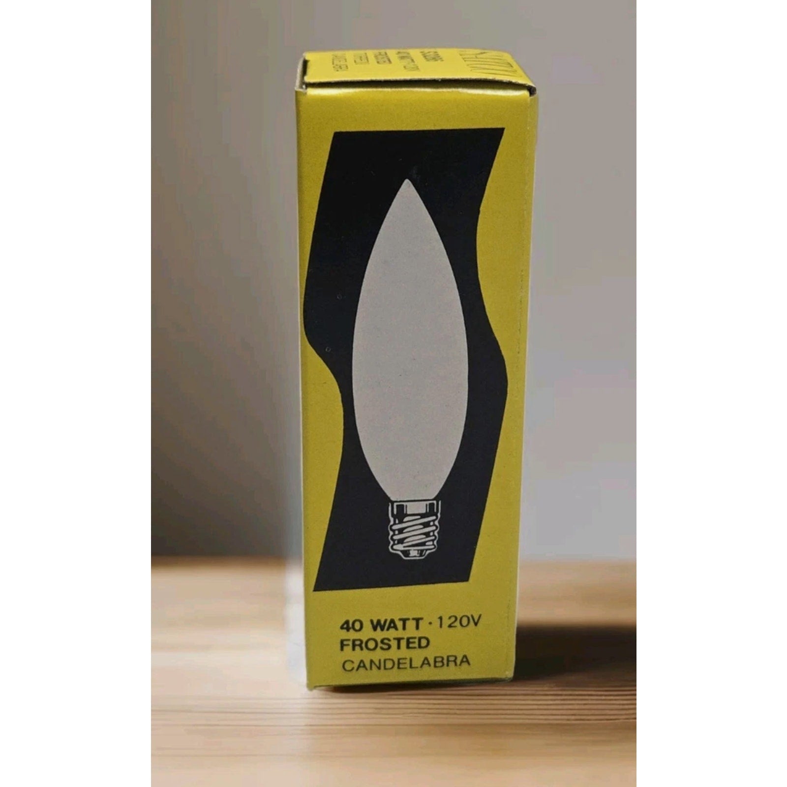 Satco S3286 40W 120V Frosted Torpedo Candelabra E12 Bulbs, 25 Count