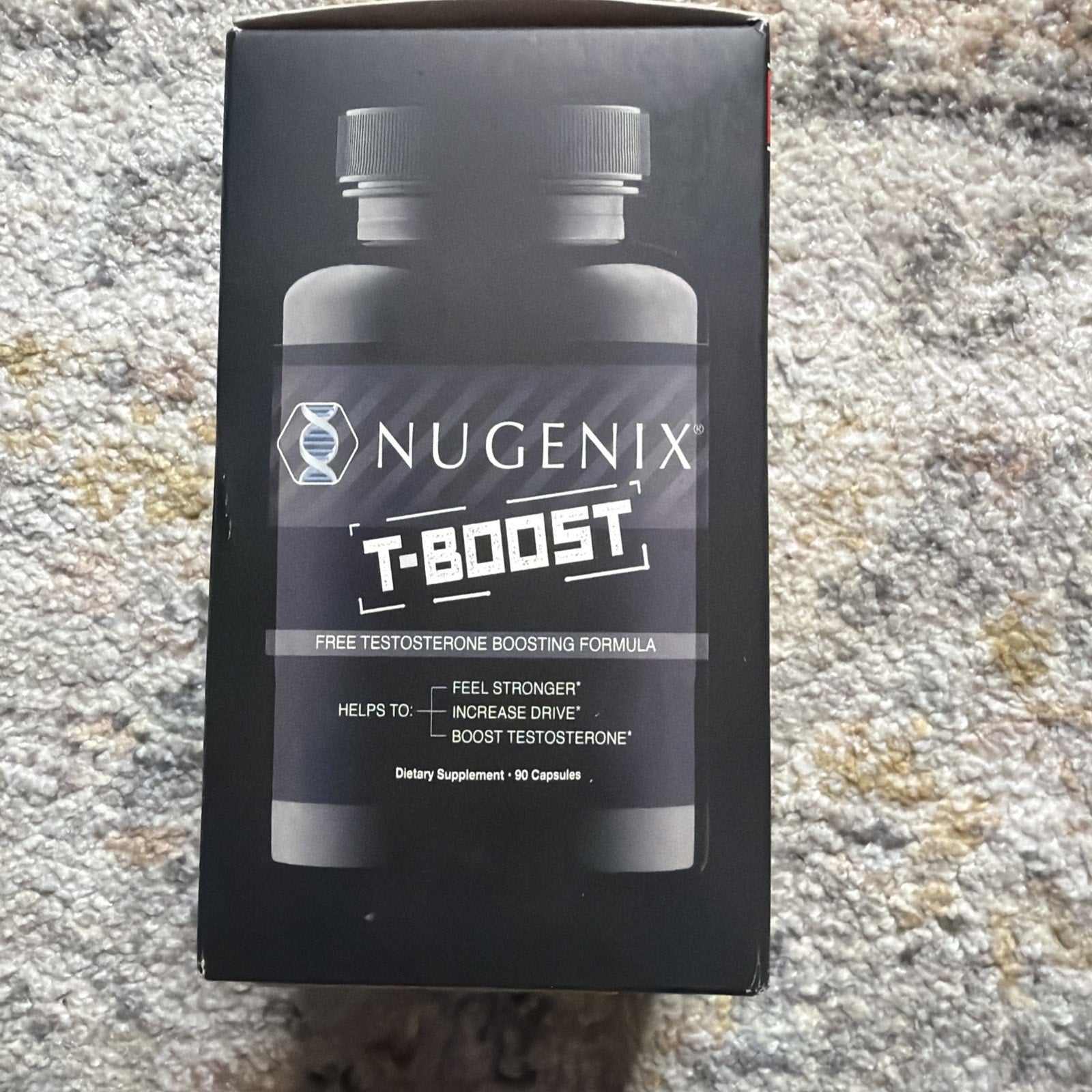 Nugenix T Boost - Free Testosterone Booster Supplement for Men, 90 Count
