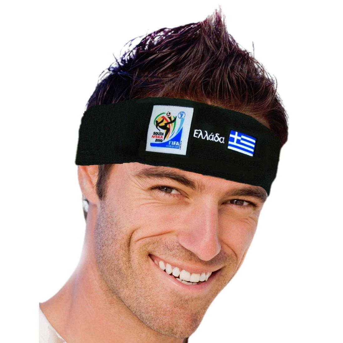 Greece World Cup Soccer Headband 50-Count Case Pack – Official FIFA Licensed Retro Fan Gear