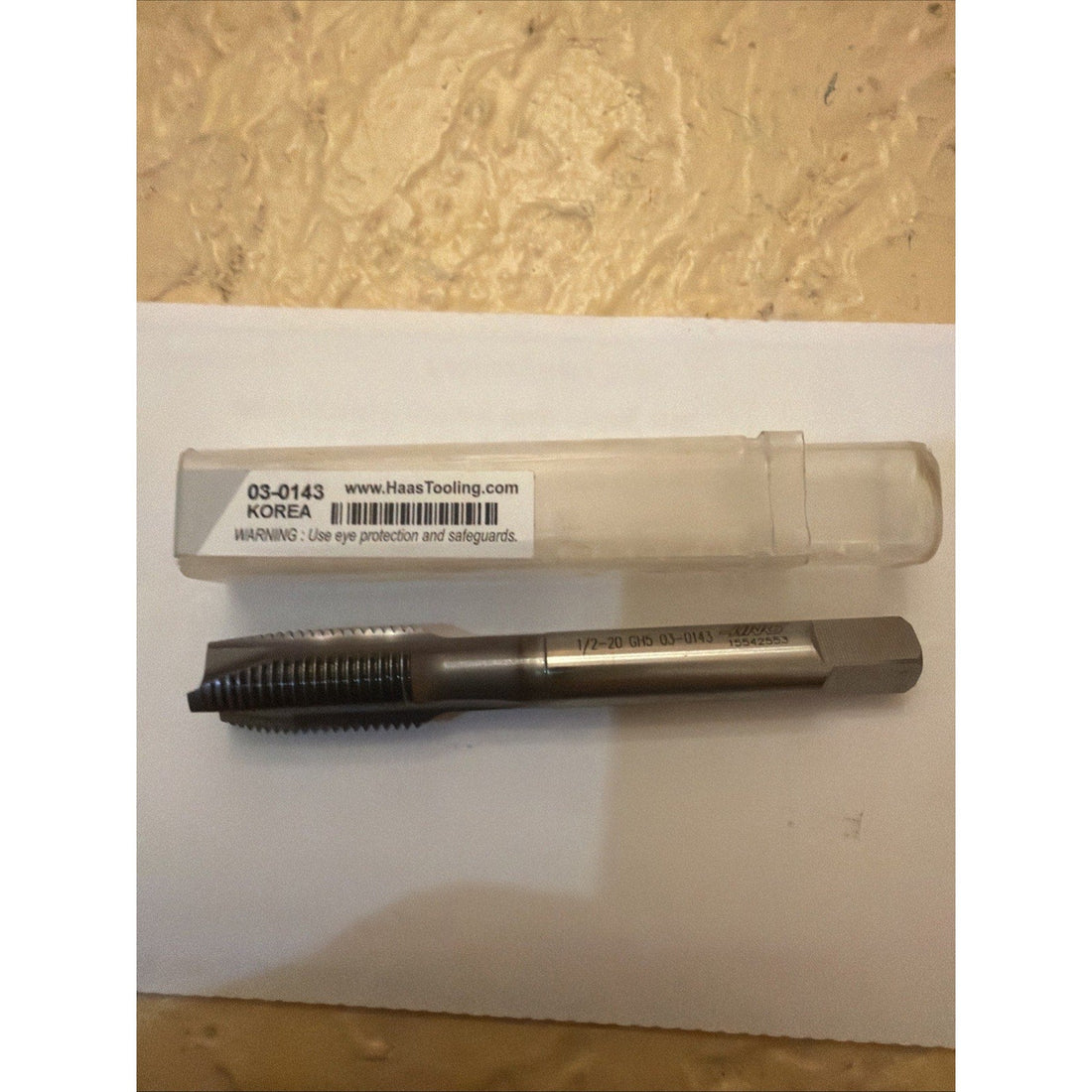Haas 1/2-20 UNF HSS-E Spiral Flute Tap GH5 TiCN Mod Bottoming 03-0143 New