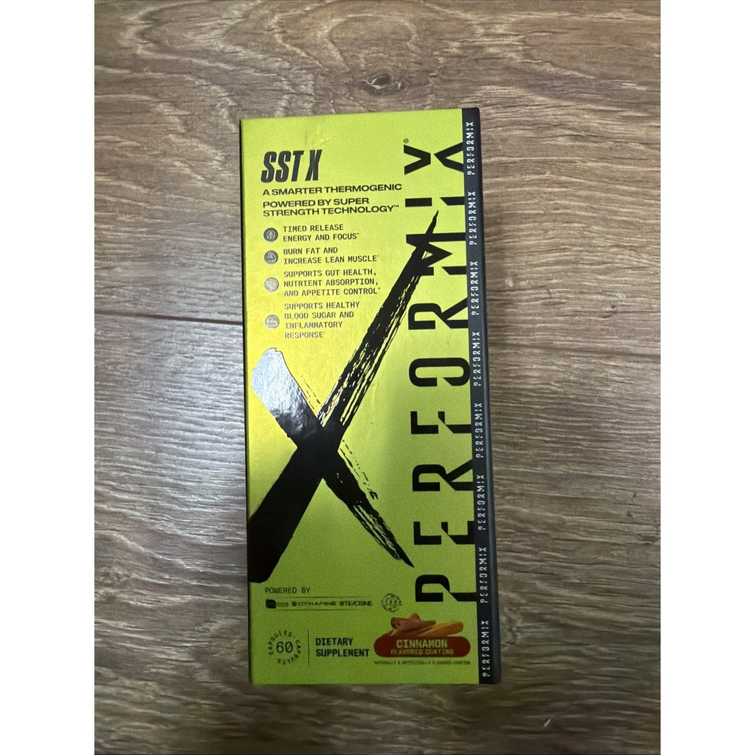 Performix SSTX Super Thermogenic 60 Caps Cinnamon Flavored Coating Fat Burner