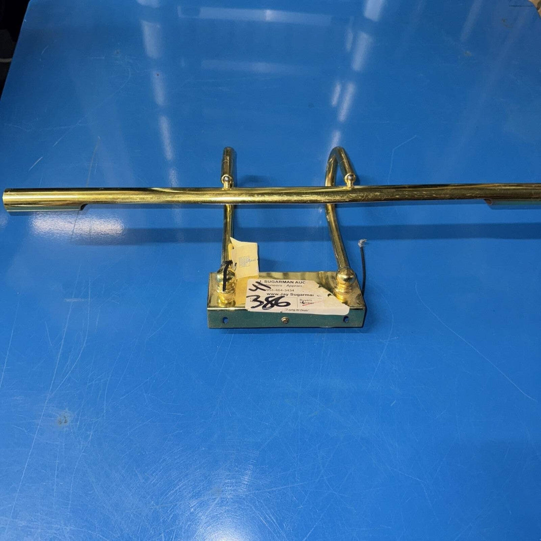 Brass Picture Frame Light, Hardwired Wall Mount, for Art or Mirror