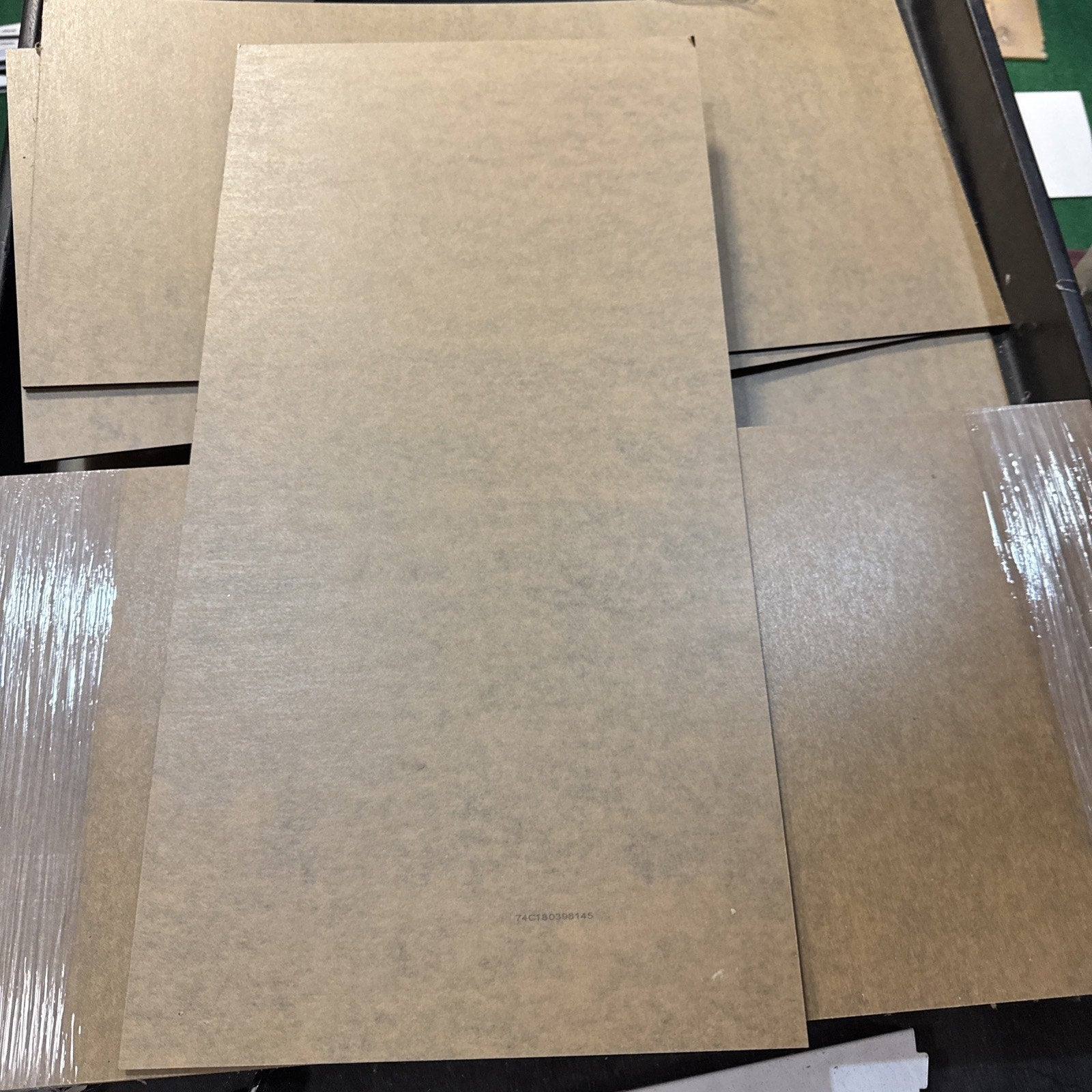 SimbaLux Acrylic Sheet Black 12" x 24" Long Panel 1/8" Thick (3mm) Plexiglass Board - New