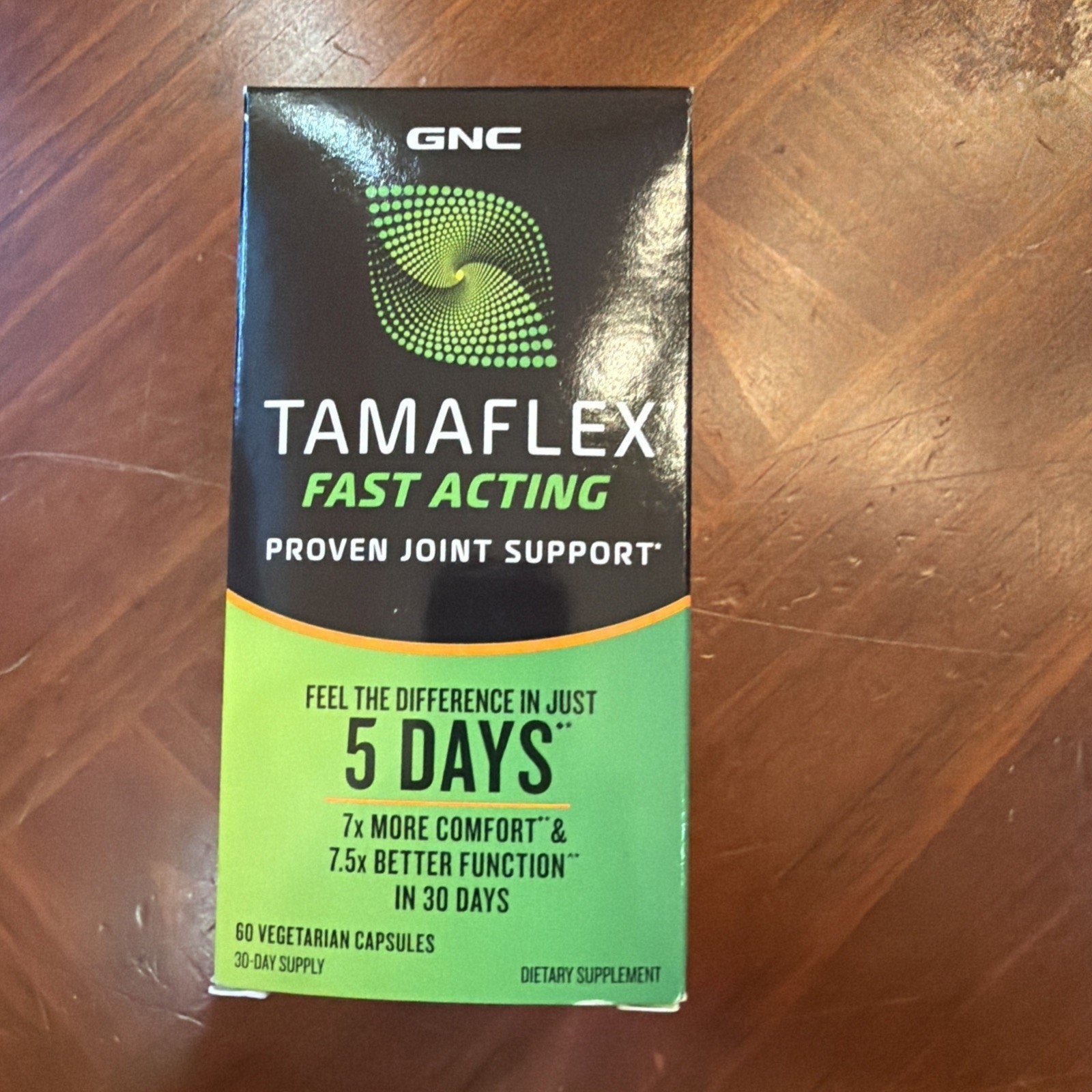 GNC Tamaflex Fast Acting Proven Joint Support 30 Day Supply, 60 cap Exp 10/27