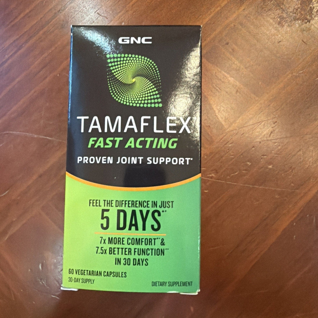 GNC Tamaflex Fast Acting Proven Joint Support 30 Day Supply, 60 cap Exp 10/27
