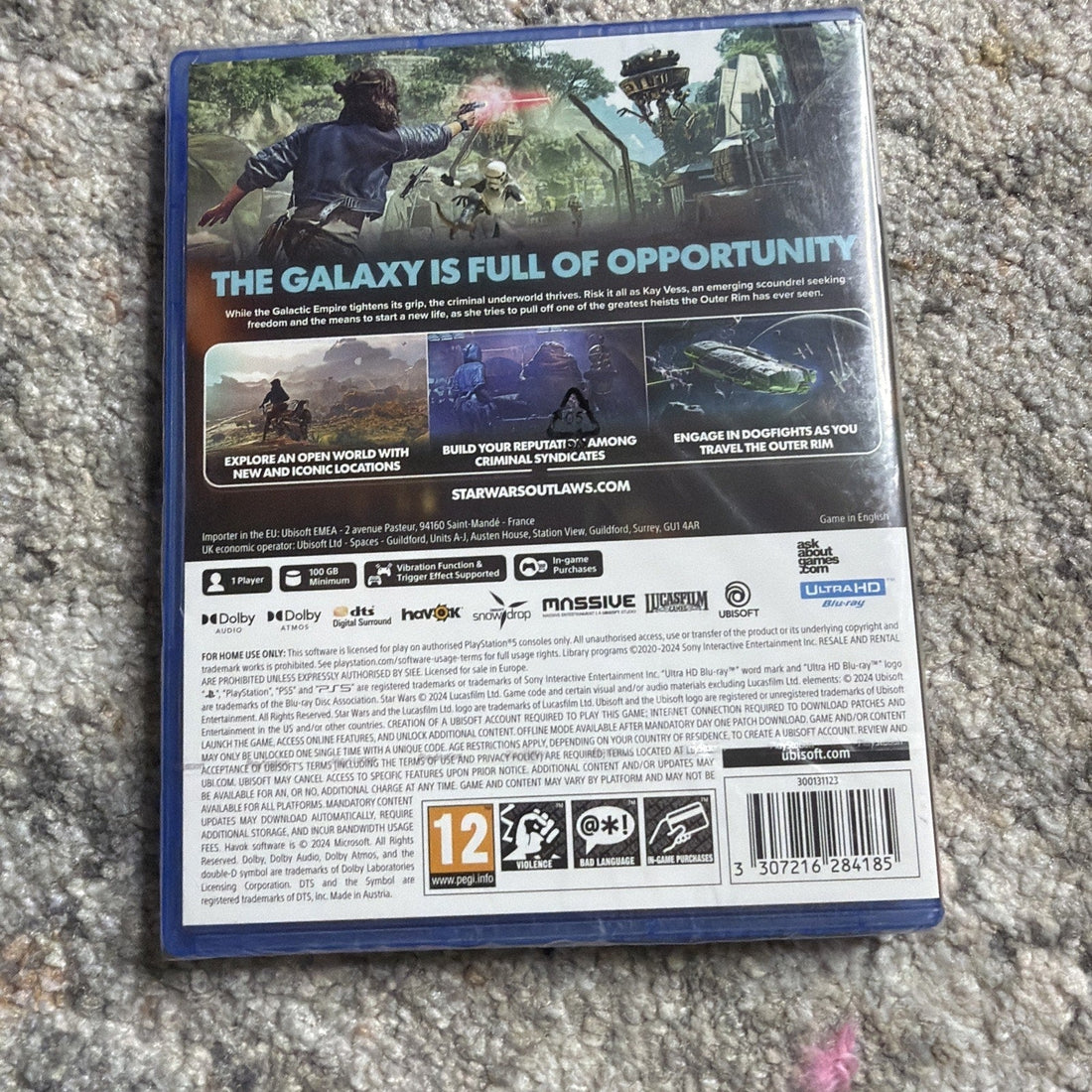 Star Wars Outlaws (PlayStation 5/PS5) New Sealed