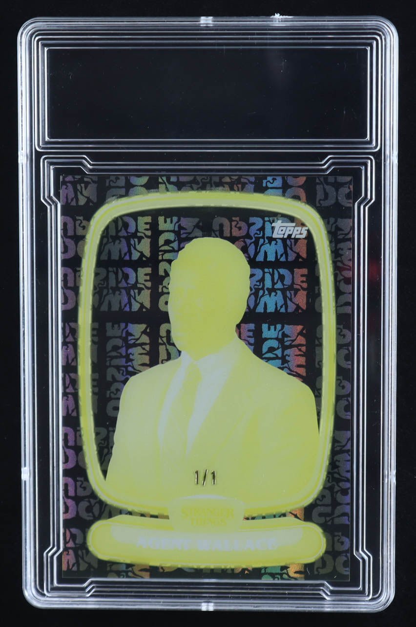 Agent Wallace 2024 Stranger Things High Tek Yellow 1 of 1
