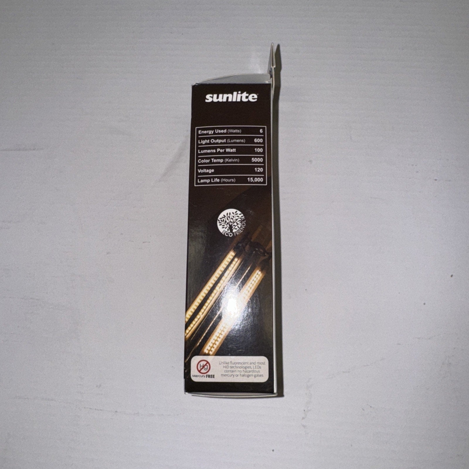 Sunlite Chandelier 6 Watt Item Num.80645 Antique Style 600 Lumens Bulb