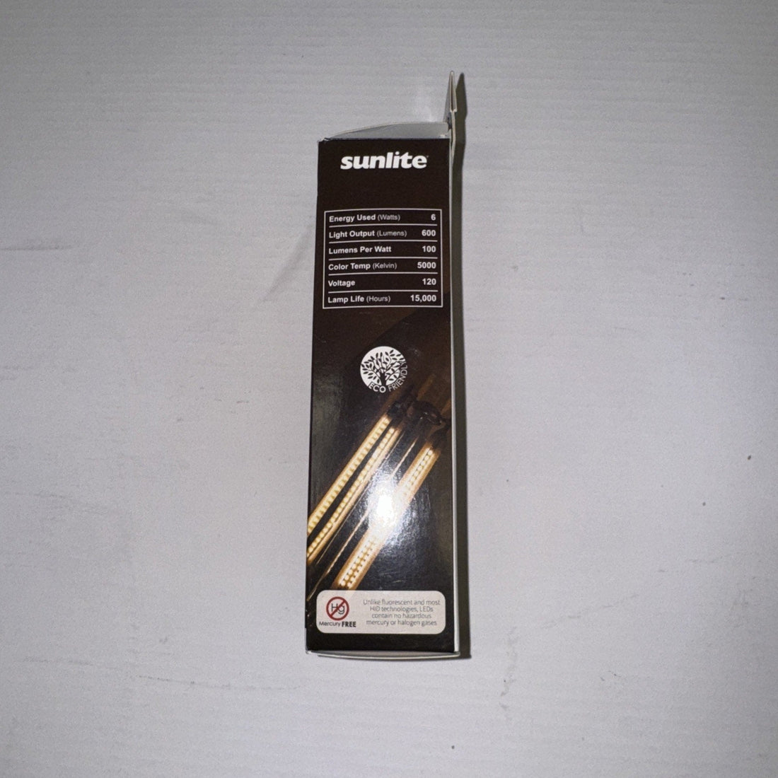 Sunlite Chandelier 6 Watt Item Num.80645 Antique Style 600 Lumens Bulb