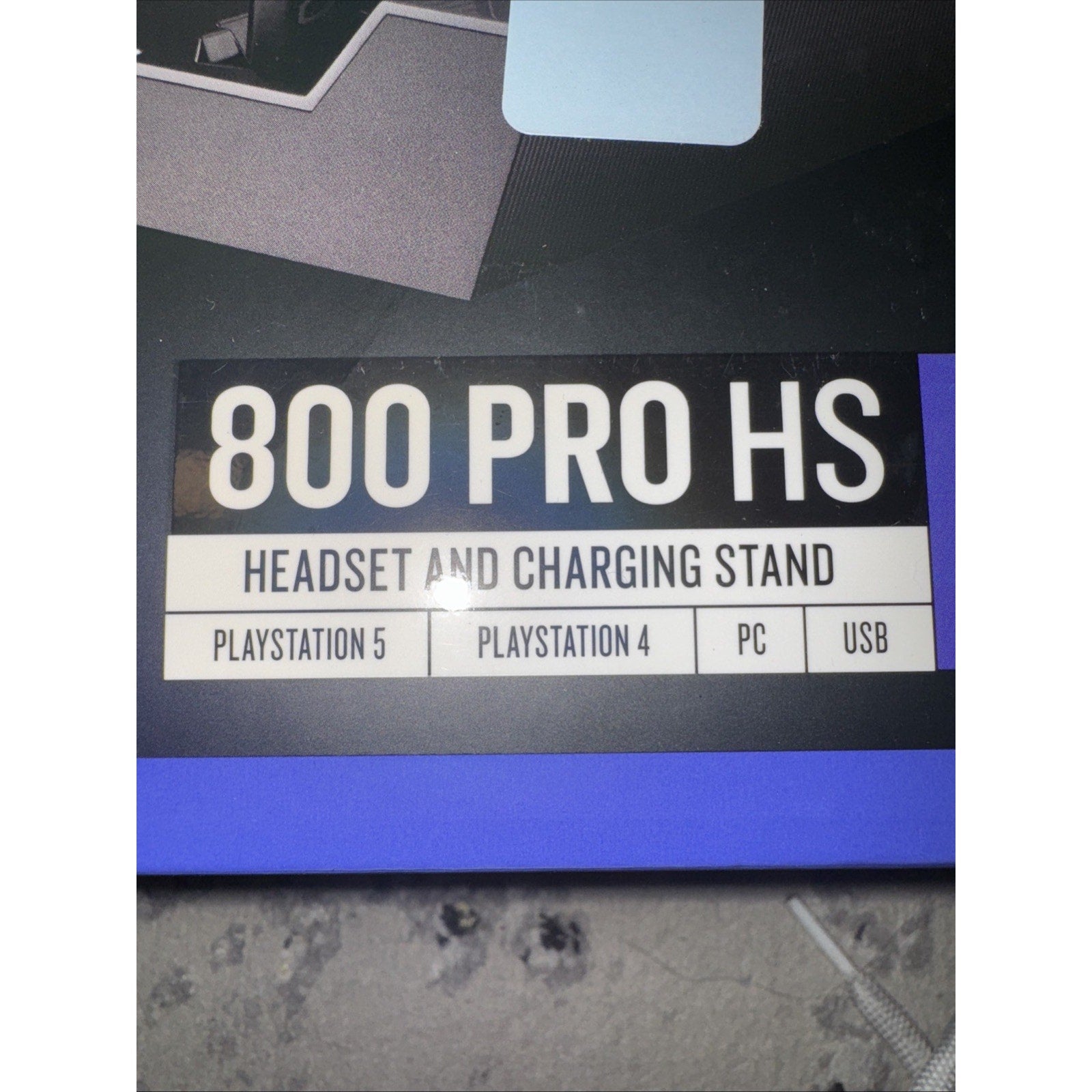 RIG 800 Pro HS Wireless Gaming Headset with Charging Stand, Black