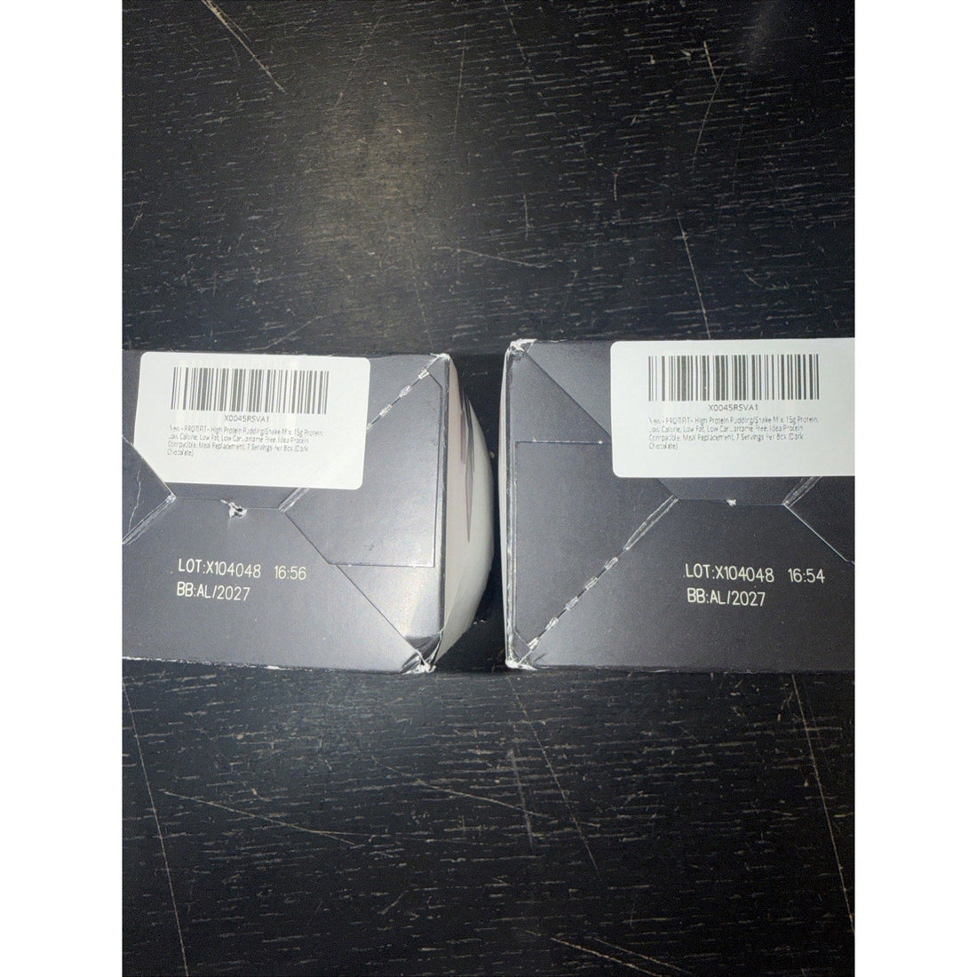 2 Boxes Of Proti Fit Dark Chocolate Pudding-Shake