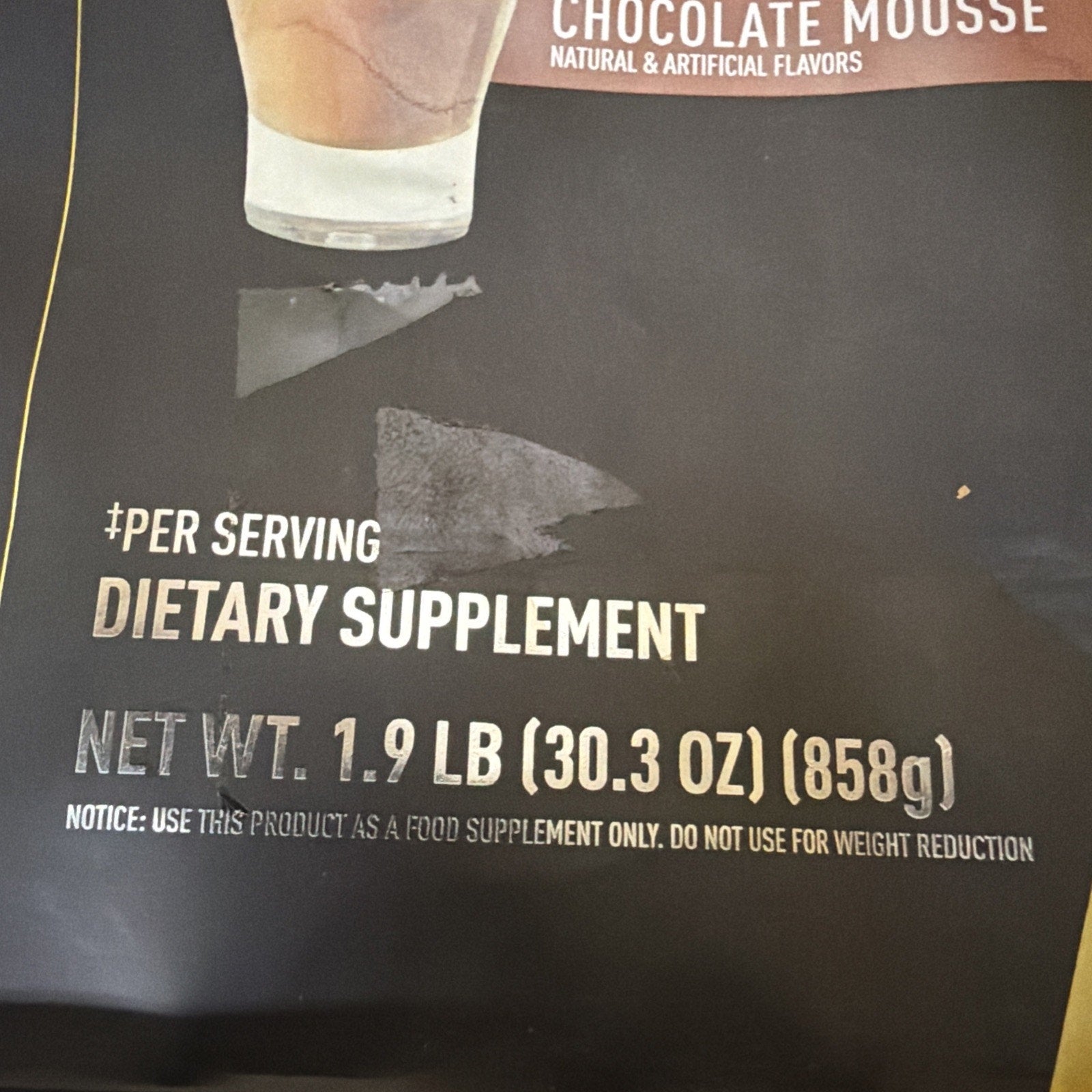 PRO JYM 22 Servings - Ultra Premium Protein Blend , Chocolate Mousse 1.9 lbs.