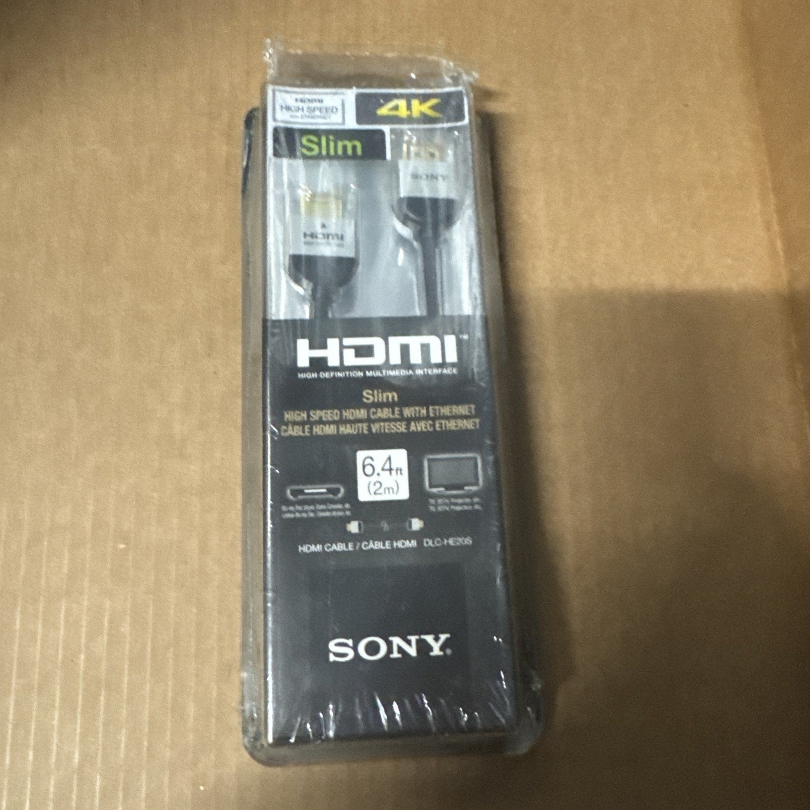 Sony HDMI DLC-HE20S/BC1 New And Sealed