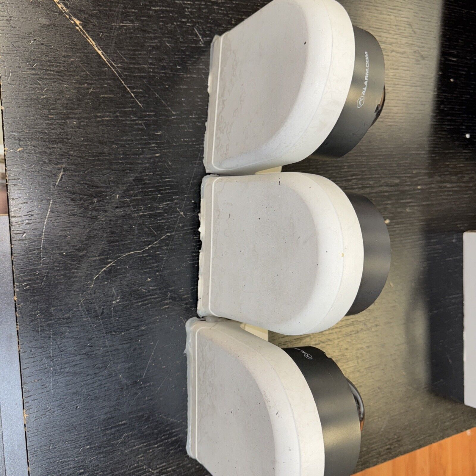 Alarm.com Infrared Cameras with Bases & Covers, Lot of 3