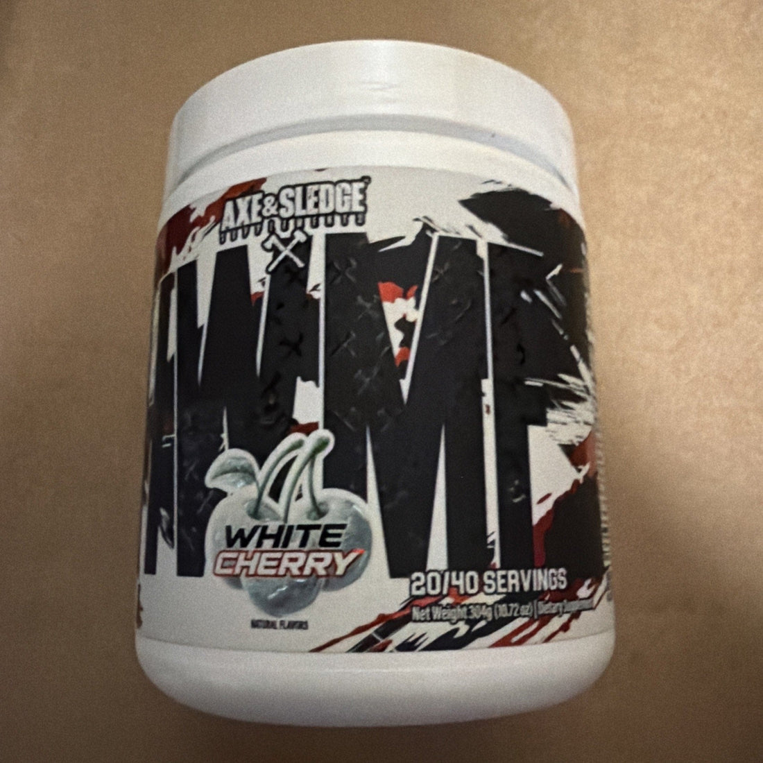 HWMF High Stim Pre-Workout - White Cherry (40 Servings)BB 01/2027